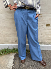 Tobber Denim Wide Pant - Blue