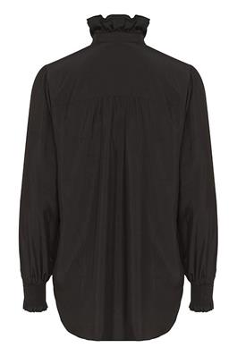 Camusa flounce shirt black