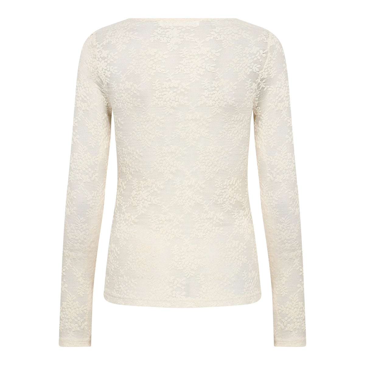 BirtaCC O-neck Blouse - Off White