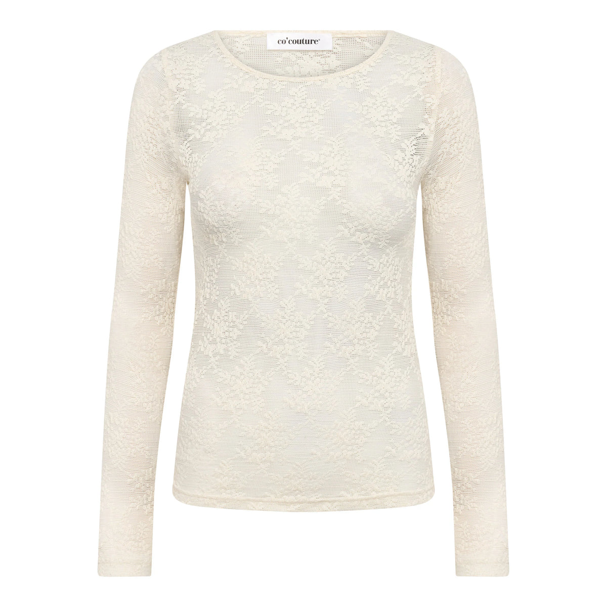 BirtaCC O-neck Blouse - Off White
