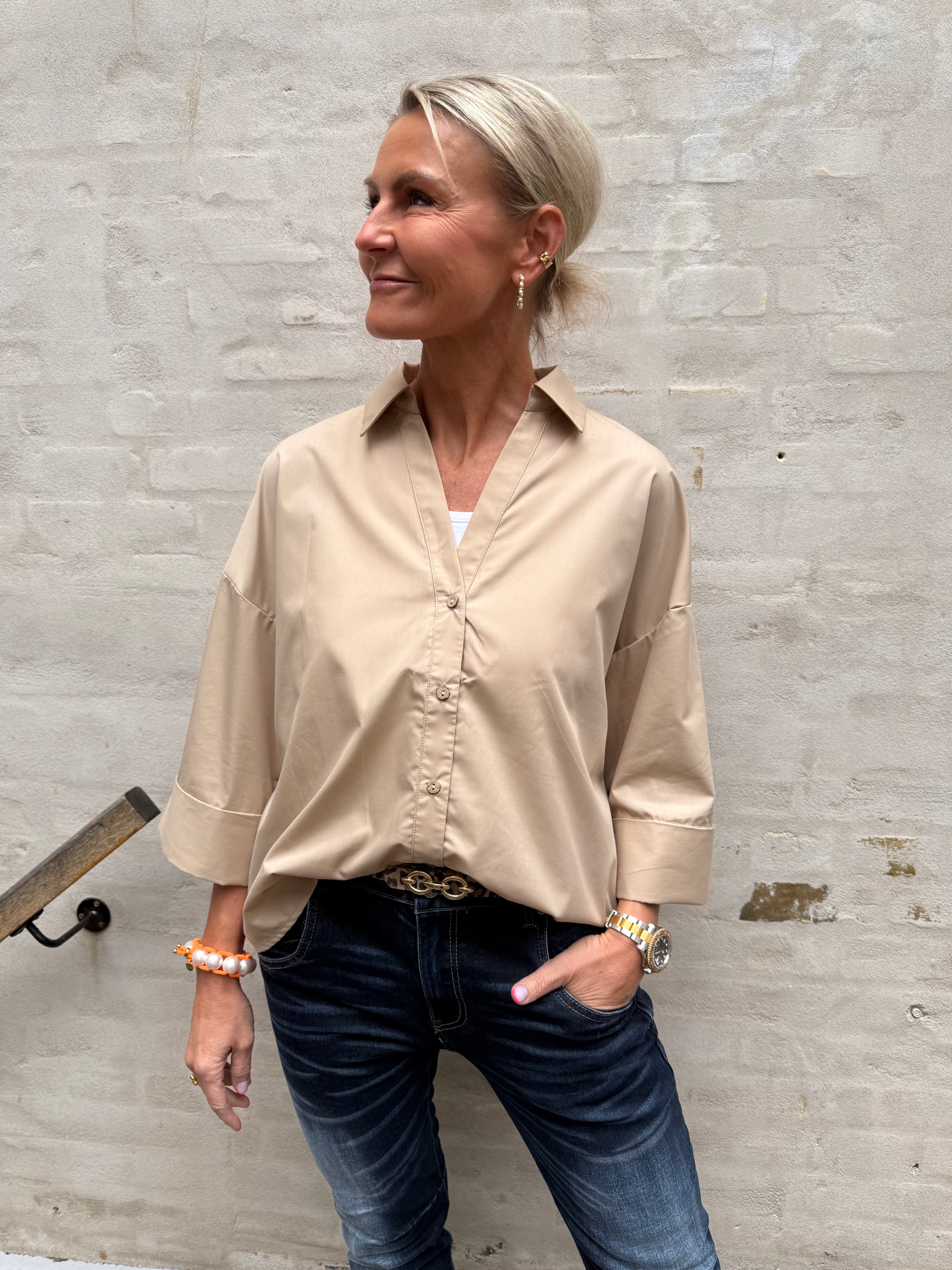 Augusta Shirt - Nougat