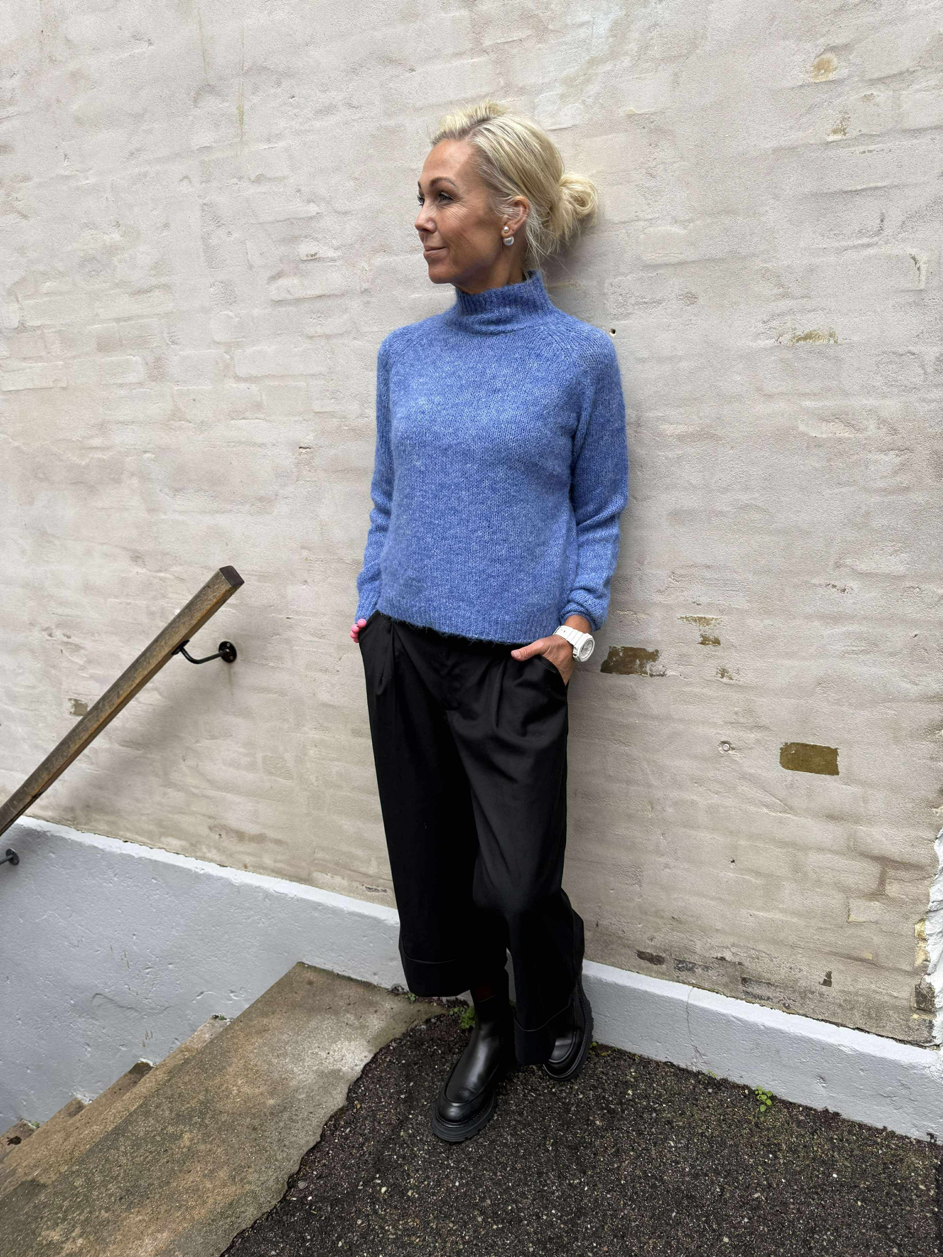 ZOEY LIFE L/S RAGLAN PULLOVER - Ebb And Flow MELANGE