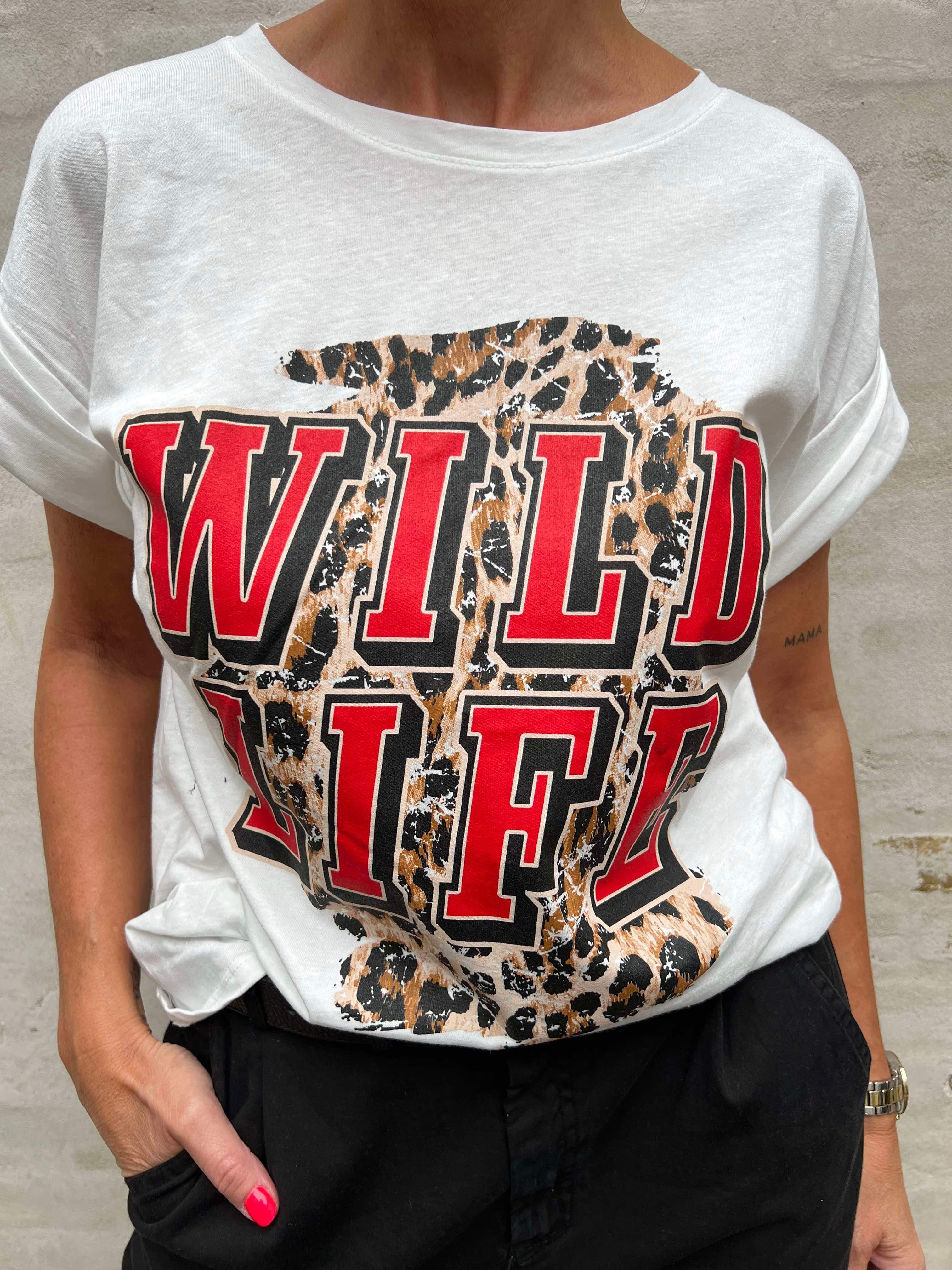 Wild life leopard t-shirt