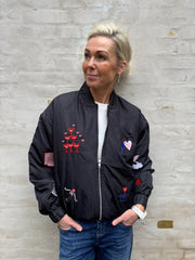 Mi Amore Bomber jacket - Black