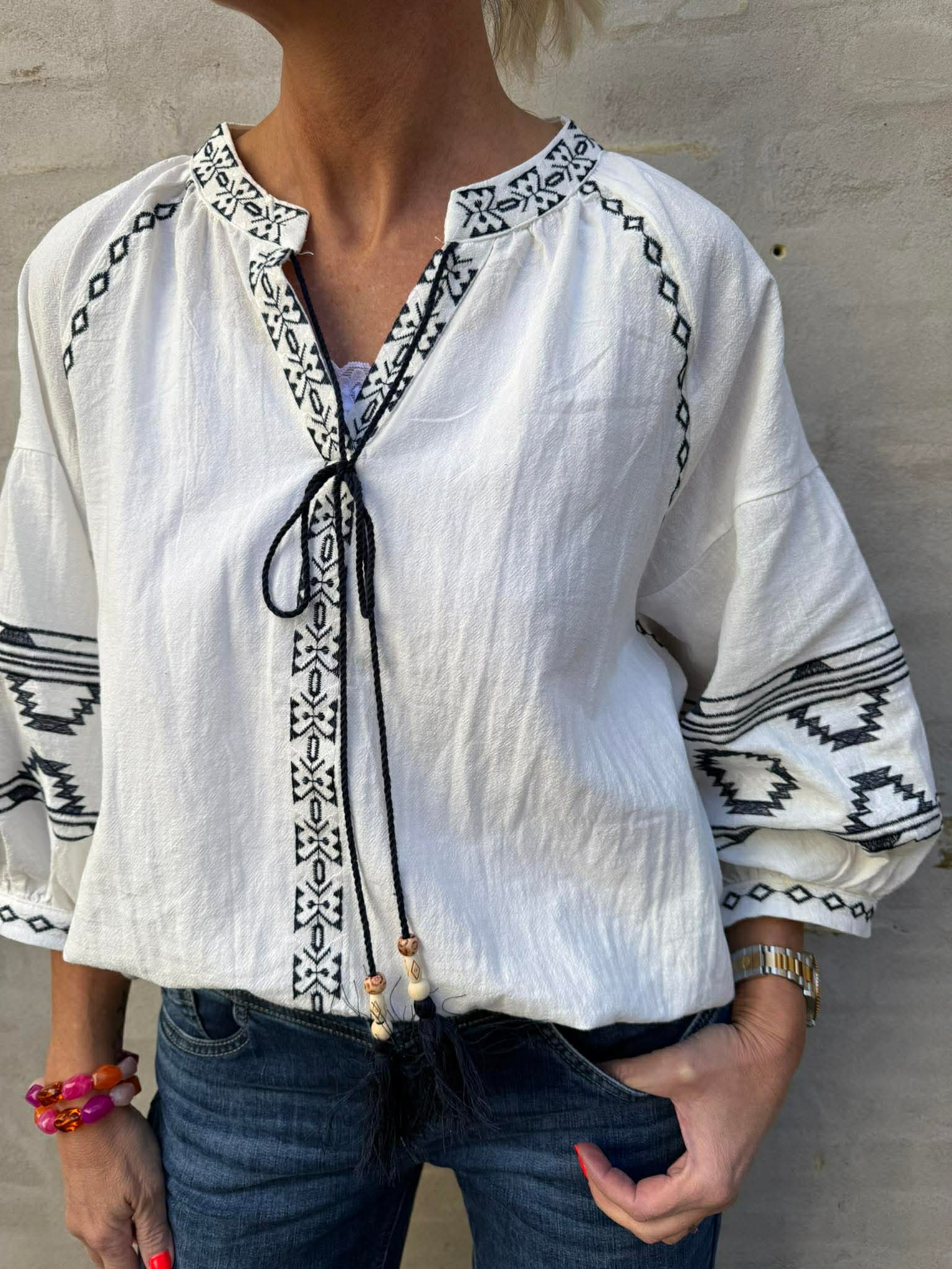 Nillou Blouse - White