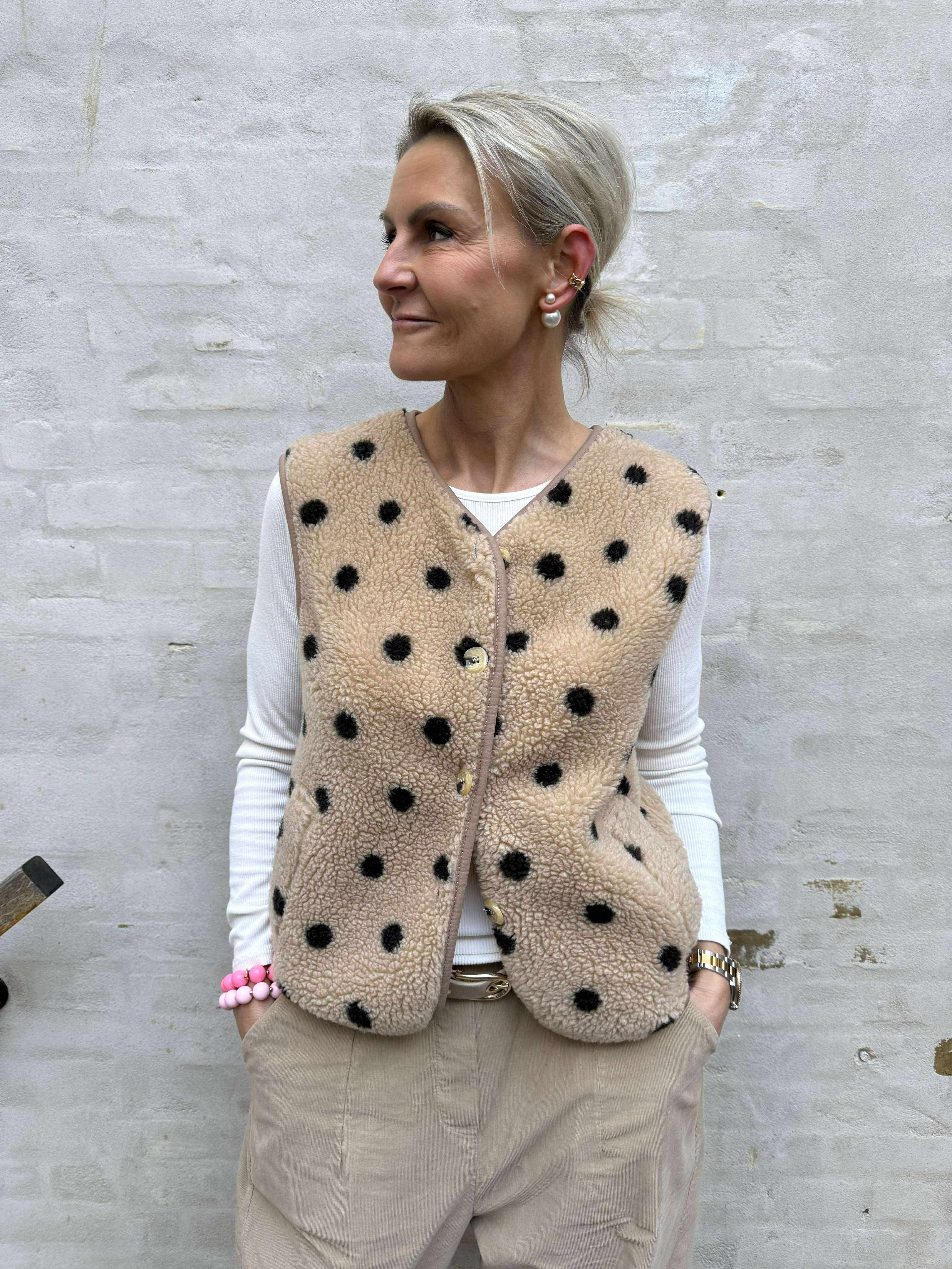 Lucca Vest - Beige