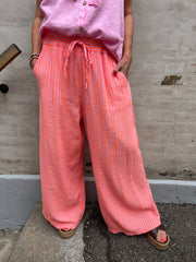 Diddy pant strib orange