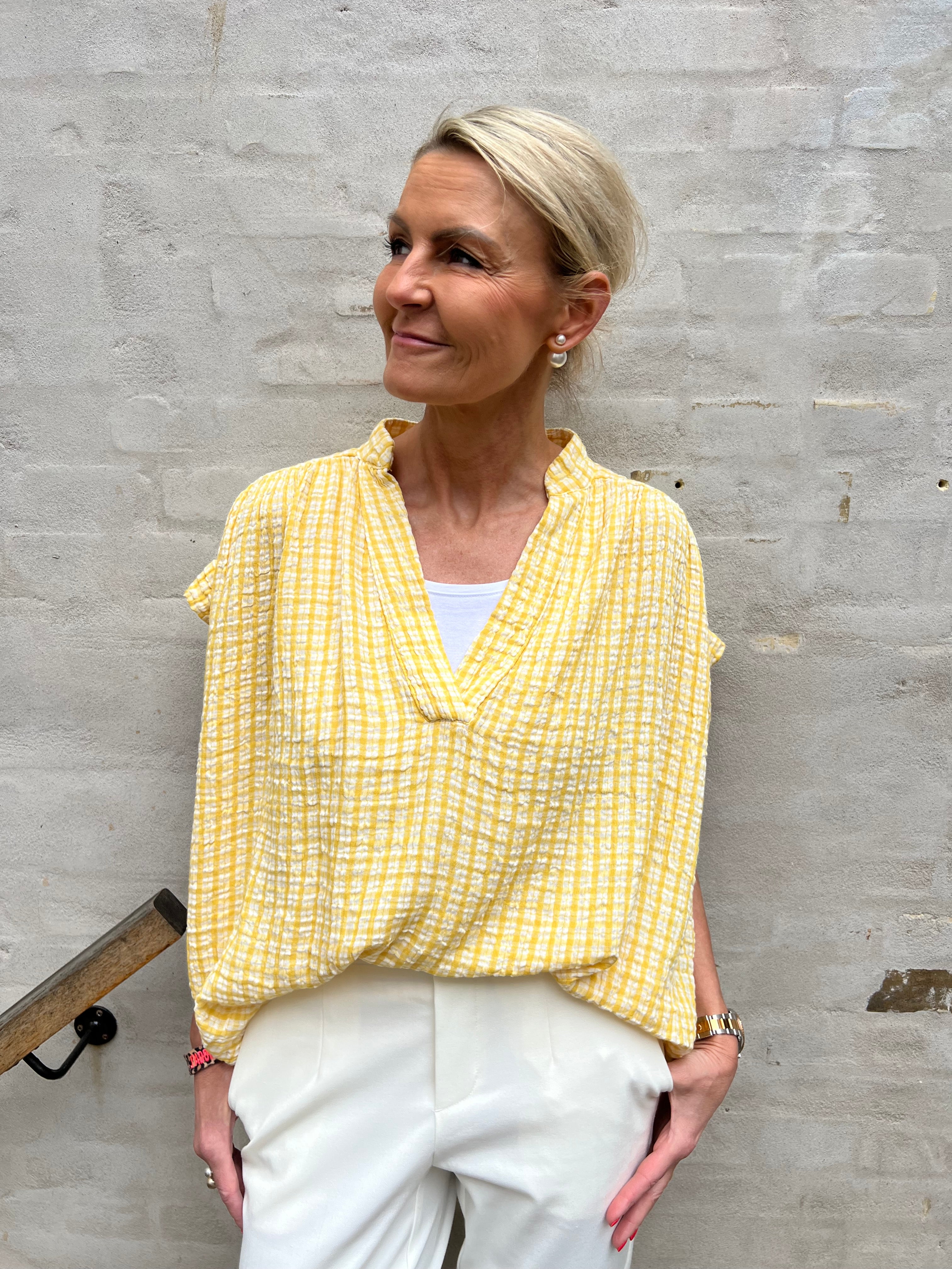 Roma blouse yellow