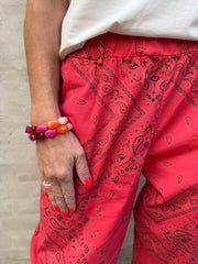 NILU armband - Coffee Leo