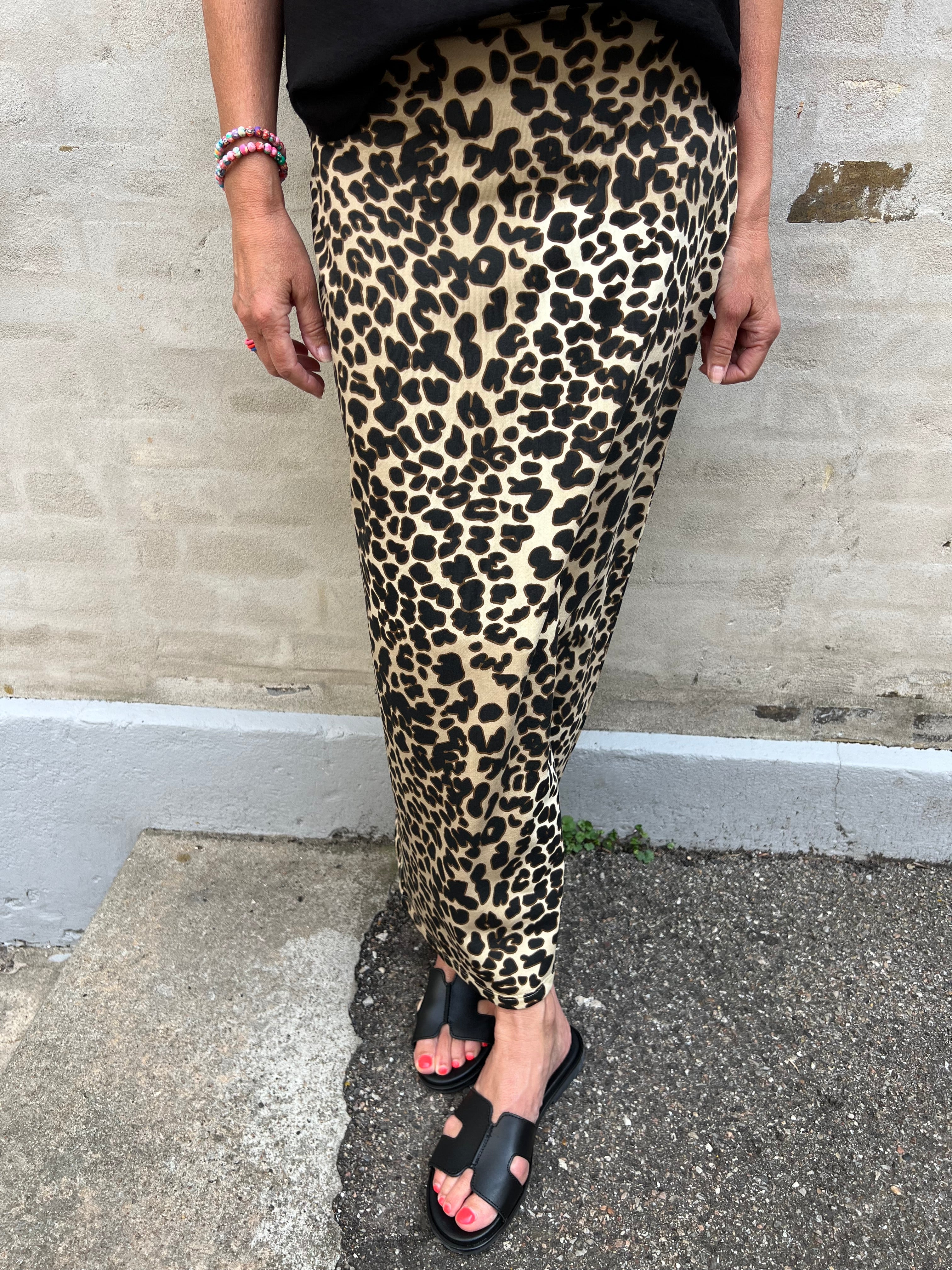 Yivy Midi Pencil Skirt Toasted Coconut
