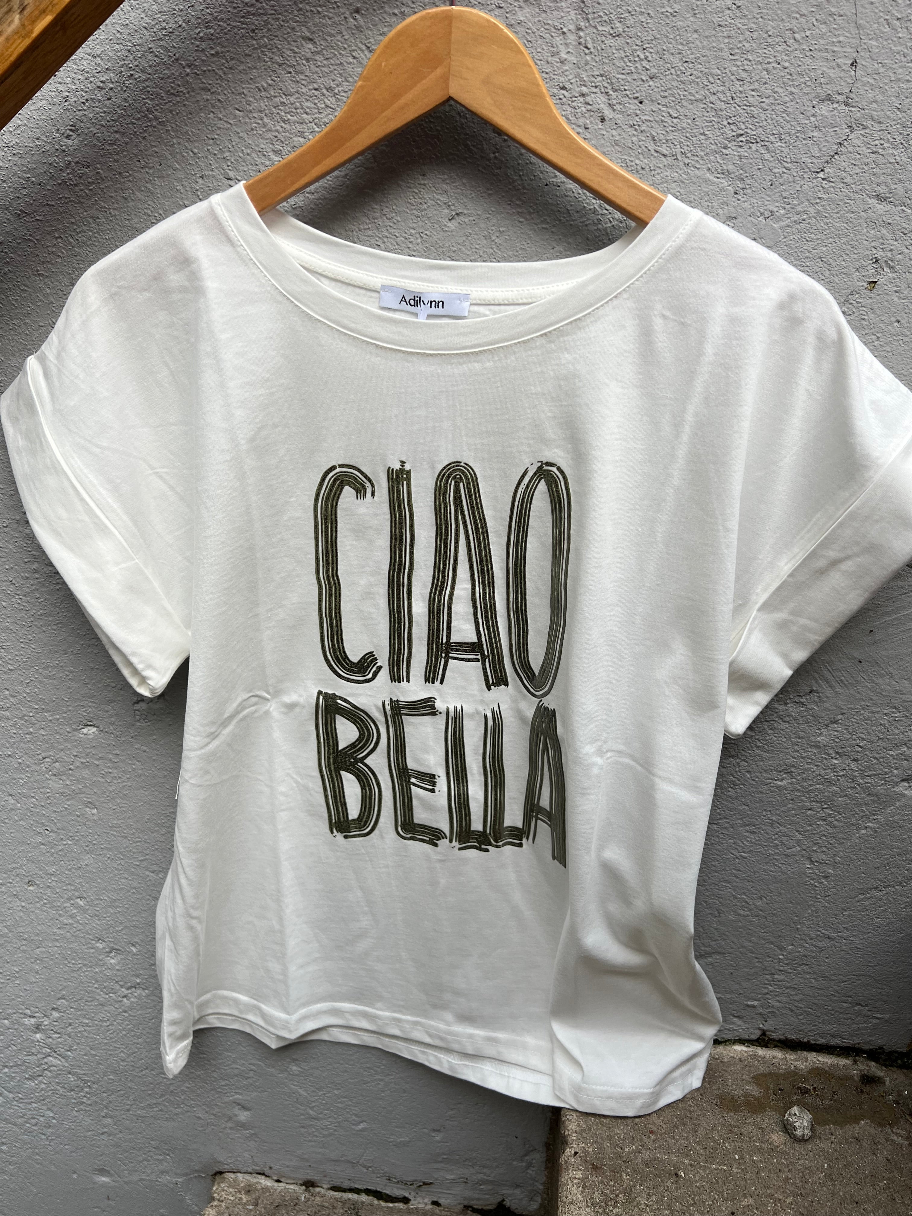 Ciao t-shirt khaki