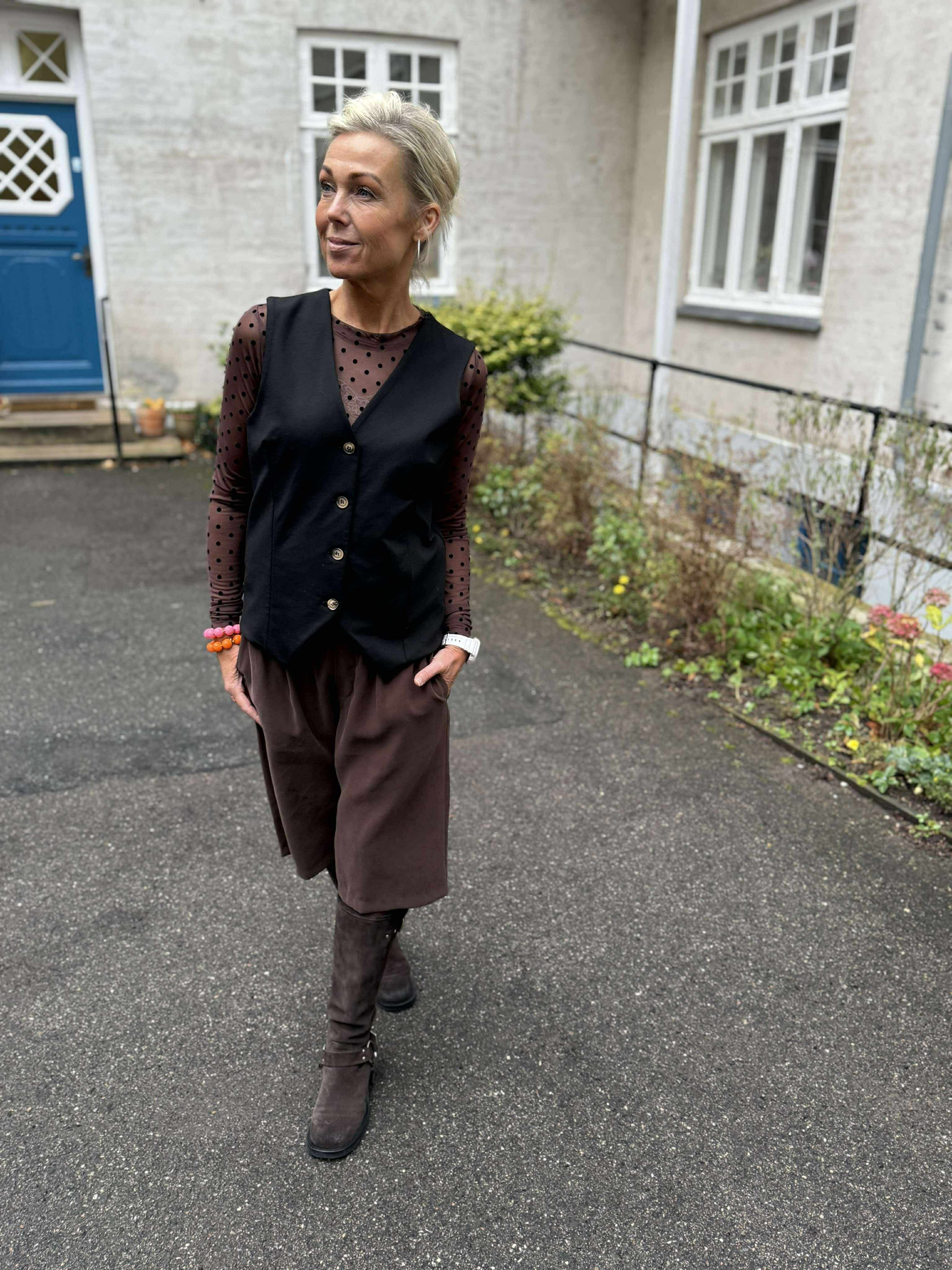 CASBA long shorts - Coffee