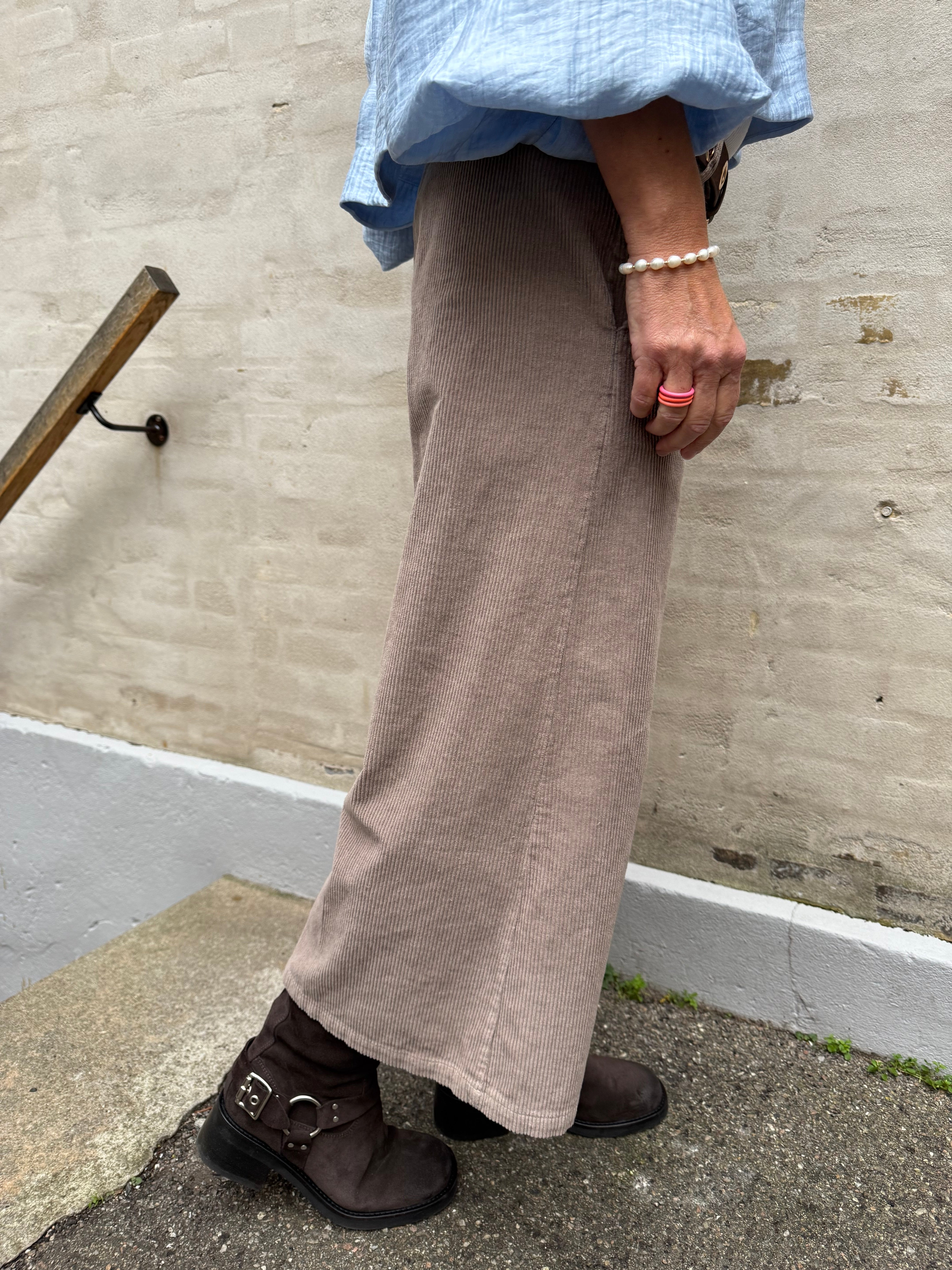 Cora Culotte Pant - Lt. Nougat