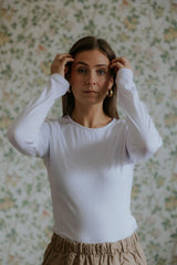 Everyday Basic Blouse - White