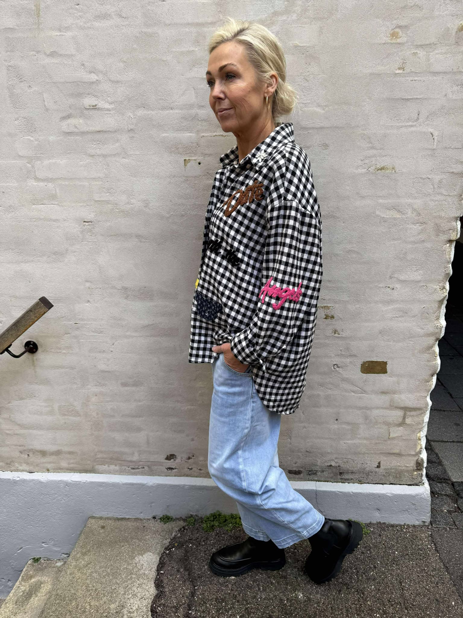 How to date Skjorte - Black Check