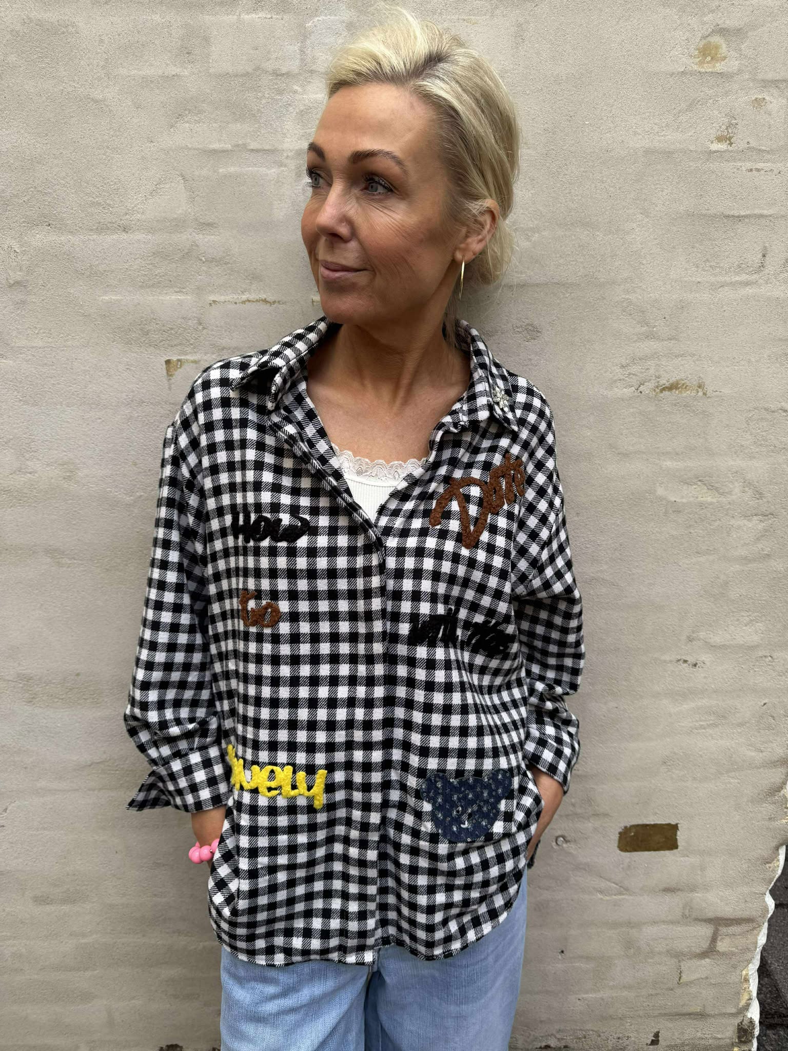 How to date Skjorte - Black Check