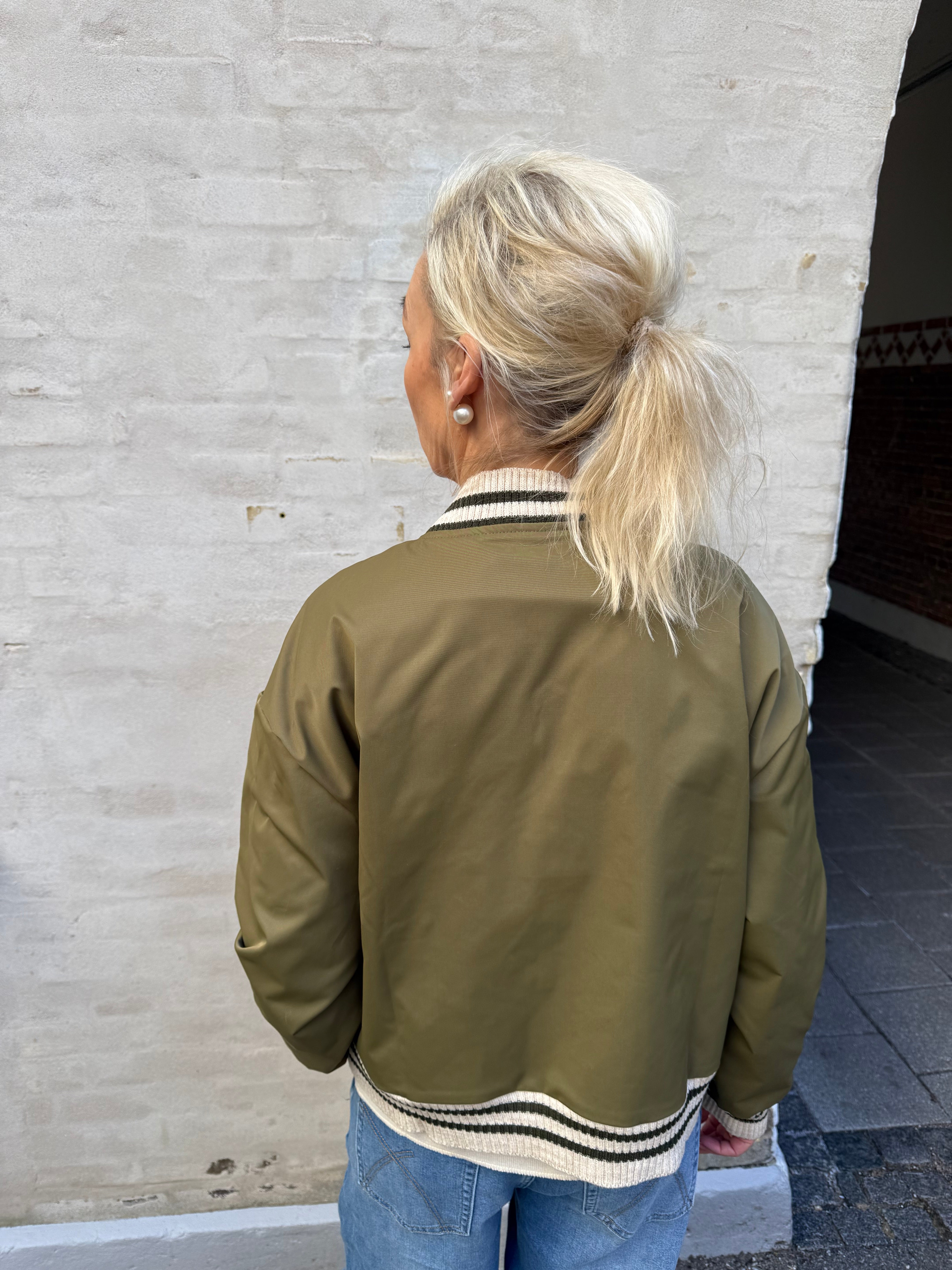 Sandy Bomber Jacket - Militare