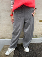 VERONA barrel baggy pant - Grey