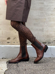 Paalmira Boots - Brown Leather
