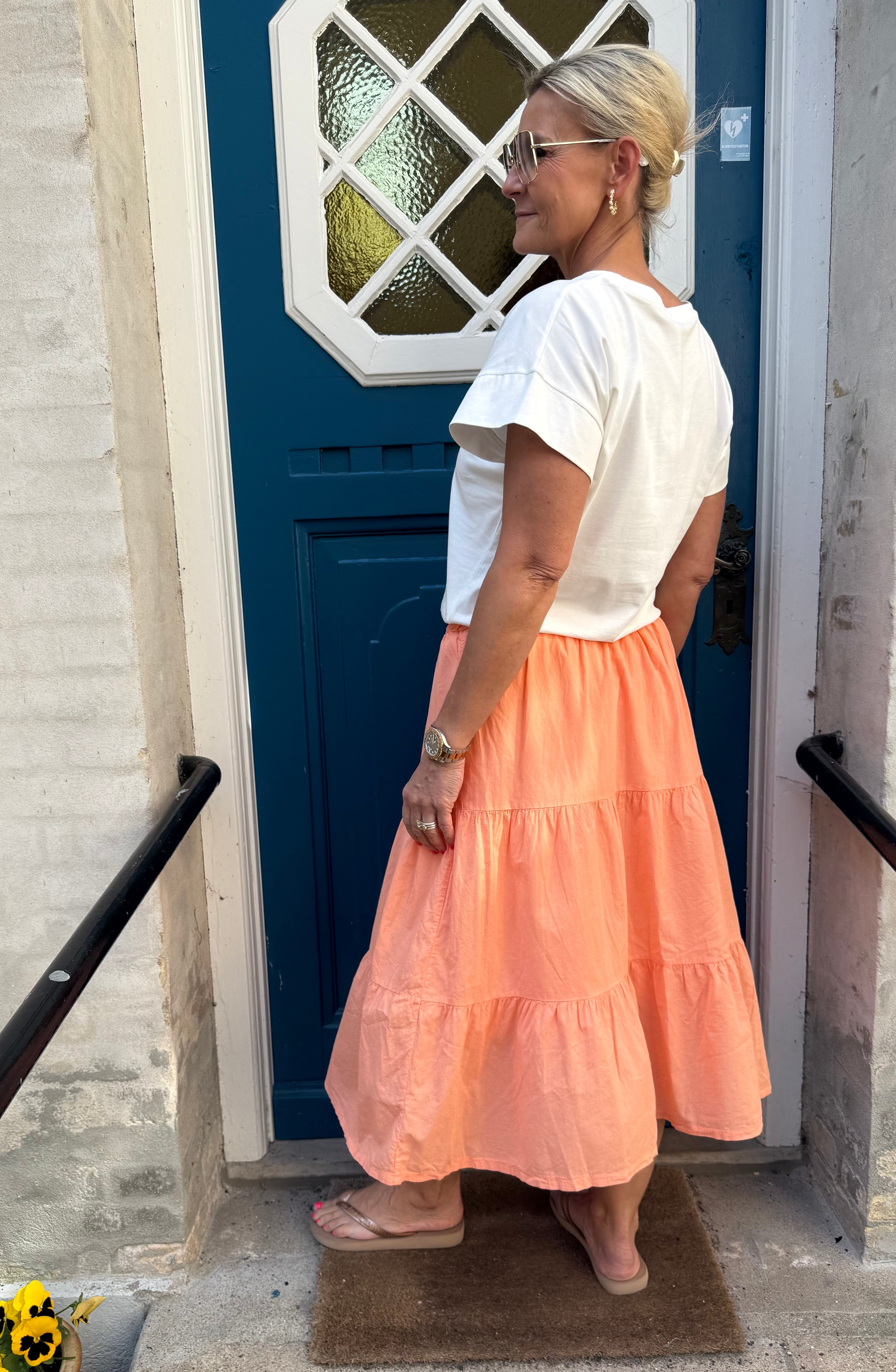 Summer Vibe Skirt - Orange
