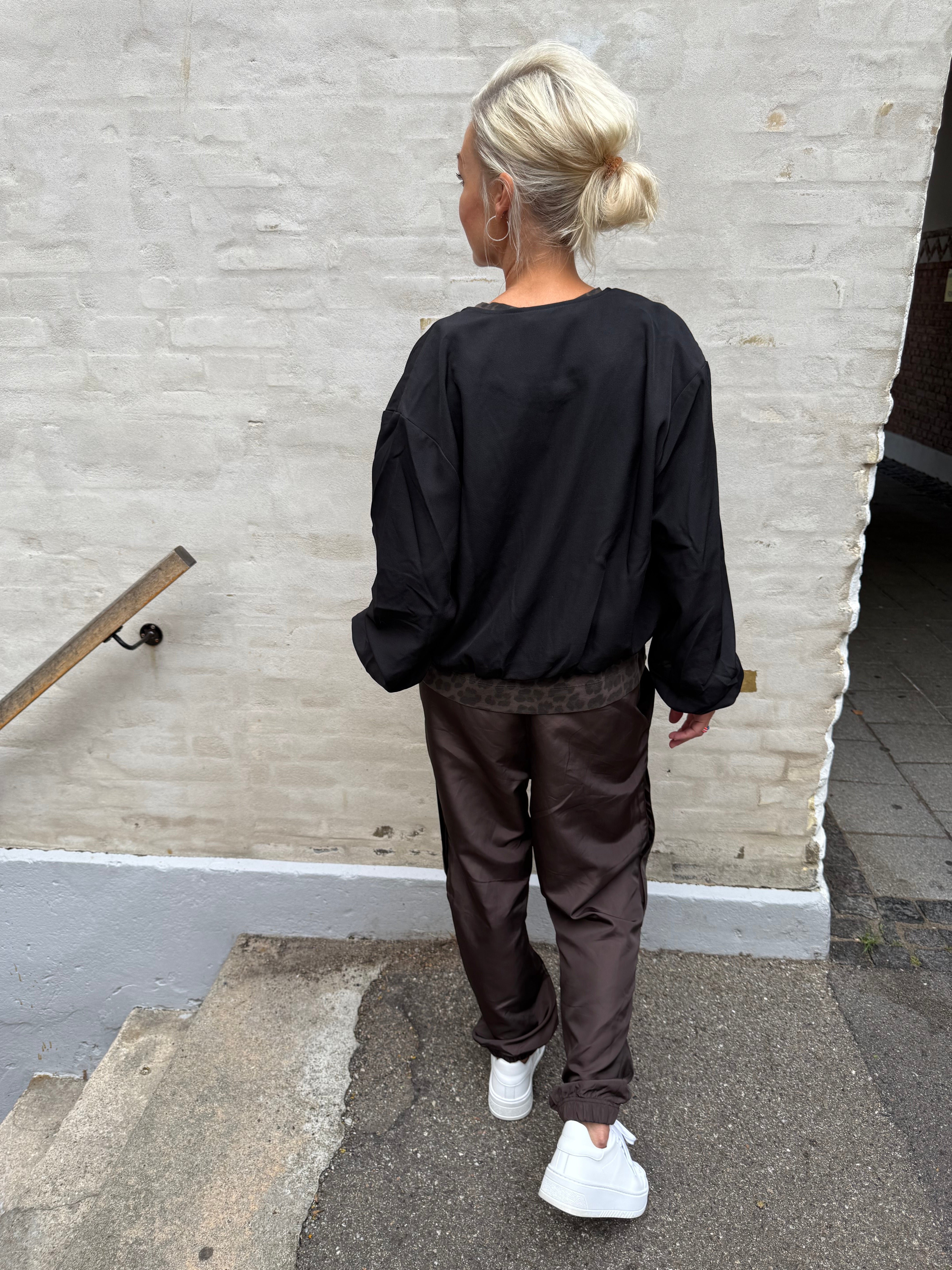 Luna Balloon Zip Jacket - Black