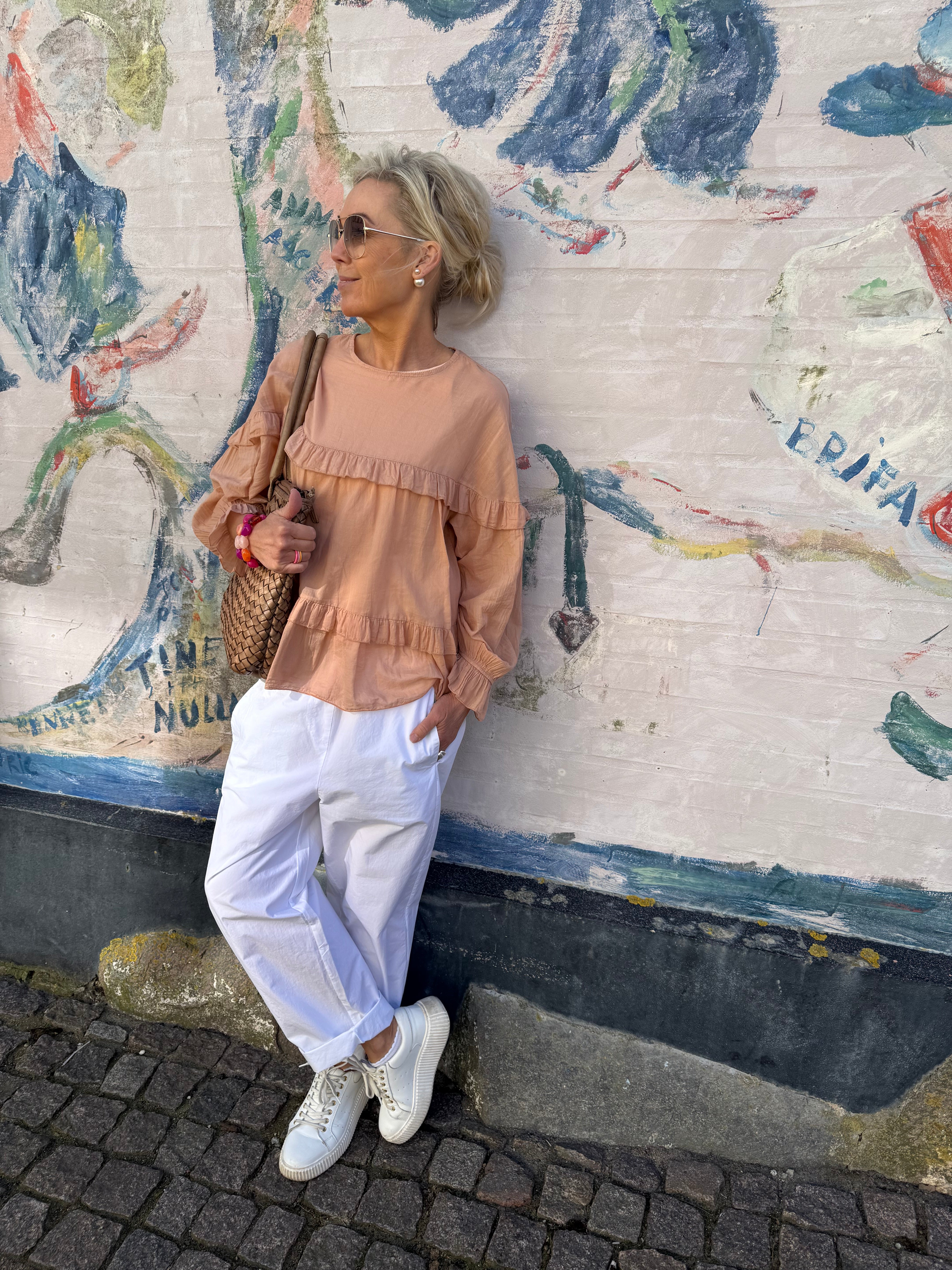 Gina Pants - Optical White