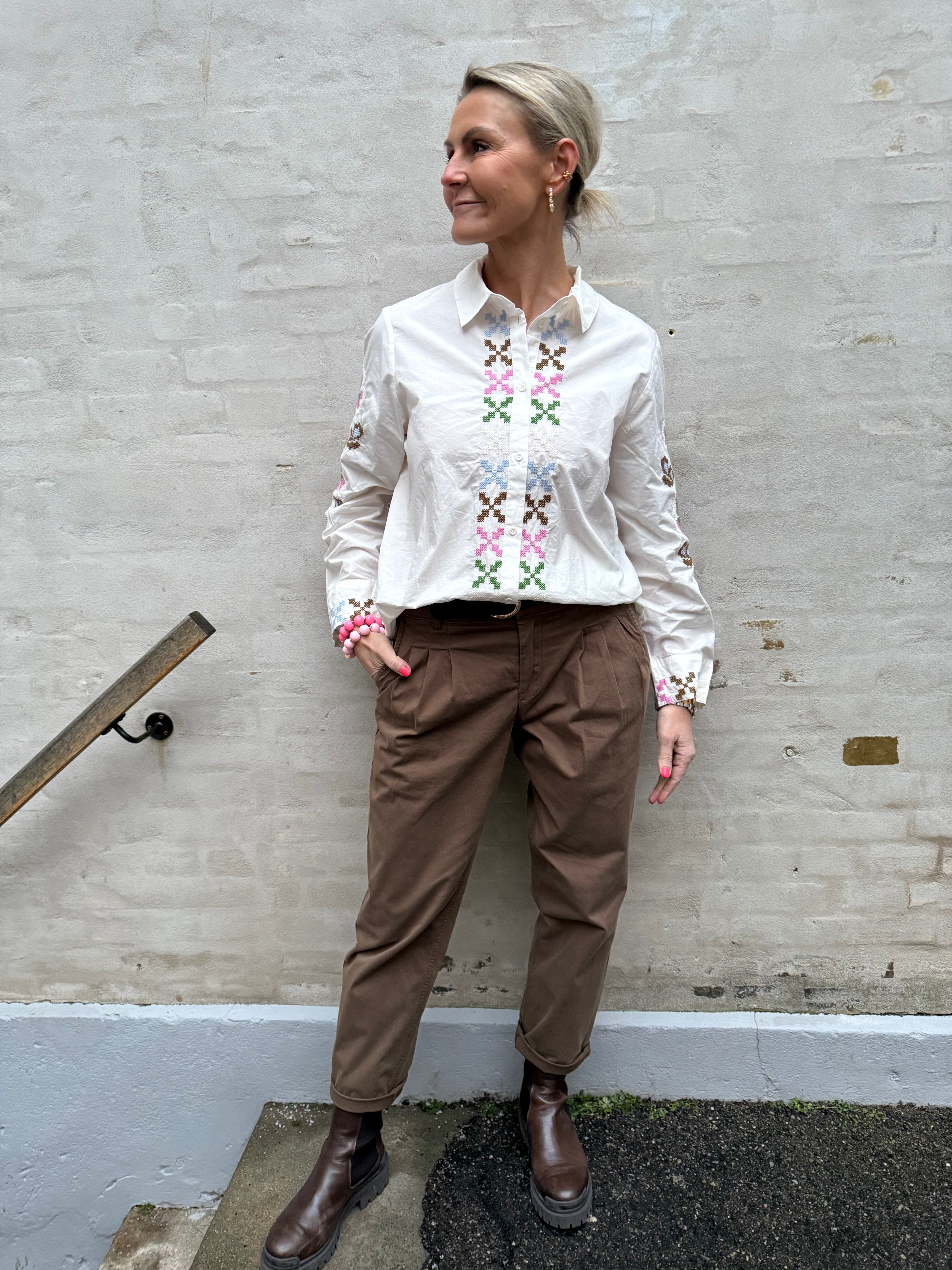 Breezy Shirt - Spring Gardenia