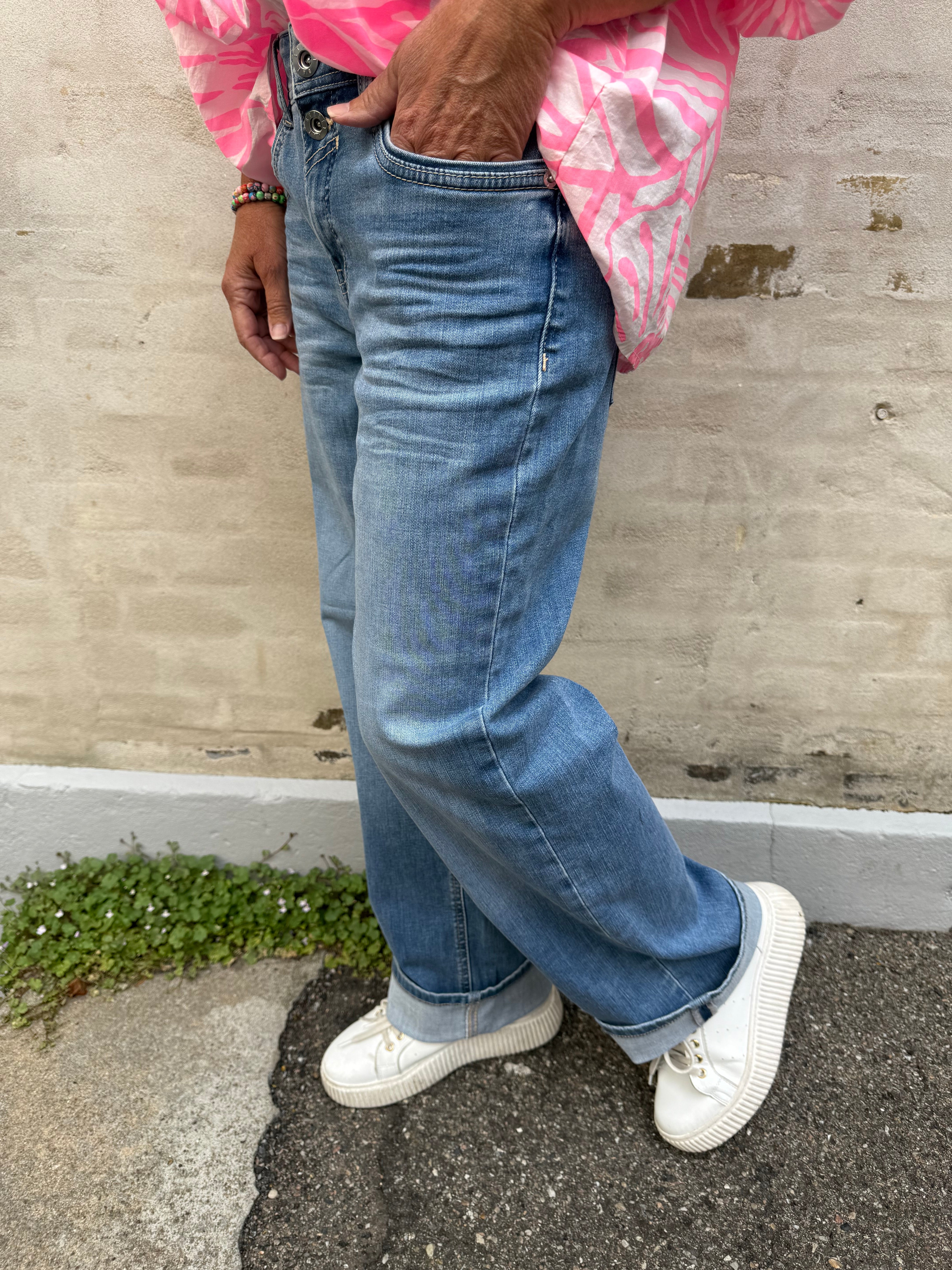 Denim Straight Leg - Blå