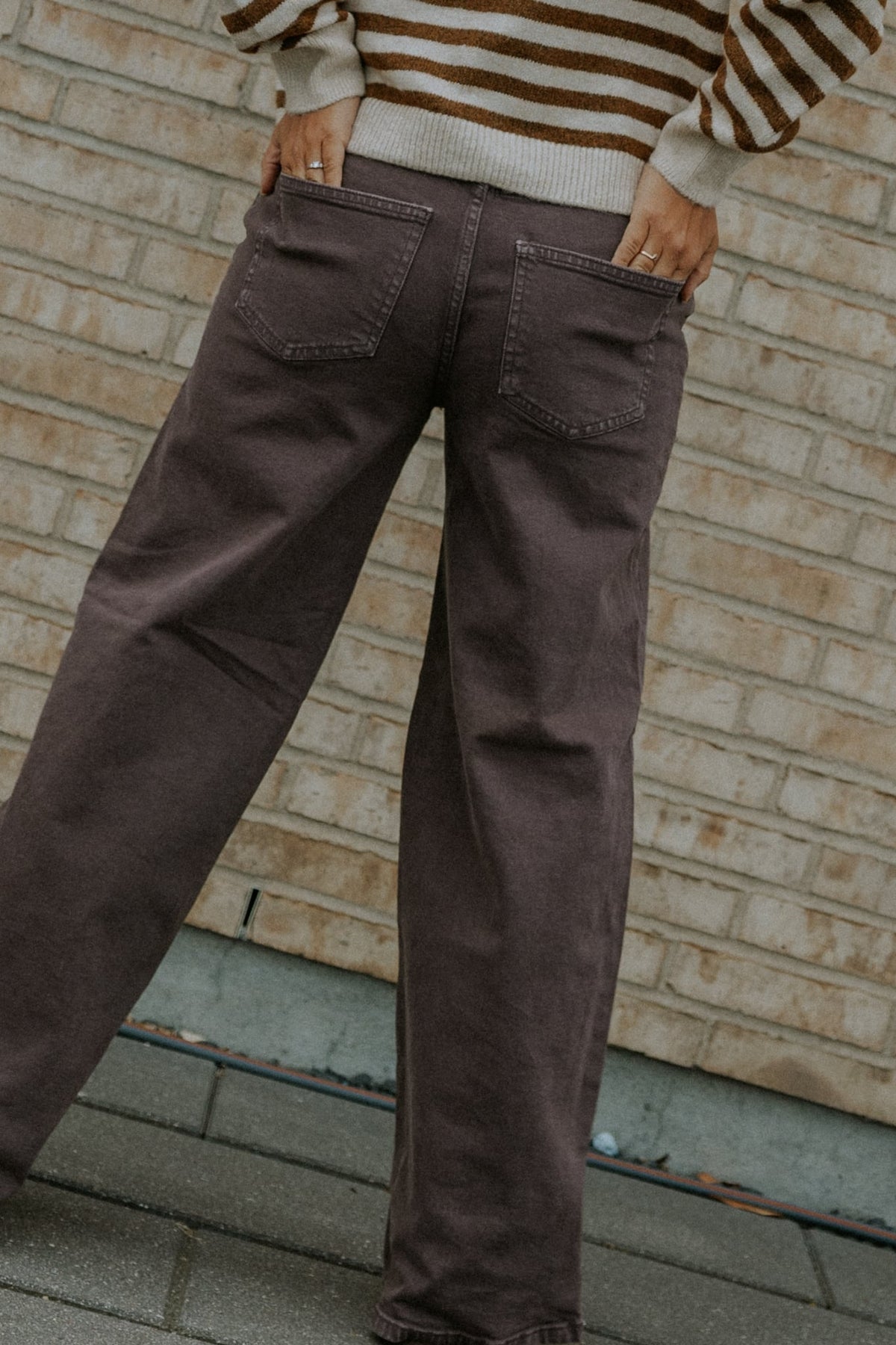 SELMA HW WIDE COLORED - Hot Fudge
