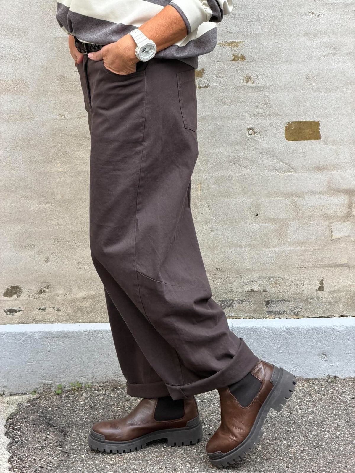 Chetta Pants - Dark Brown