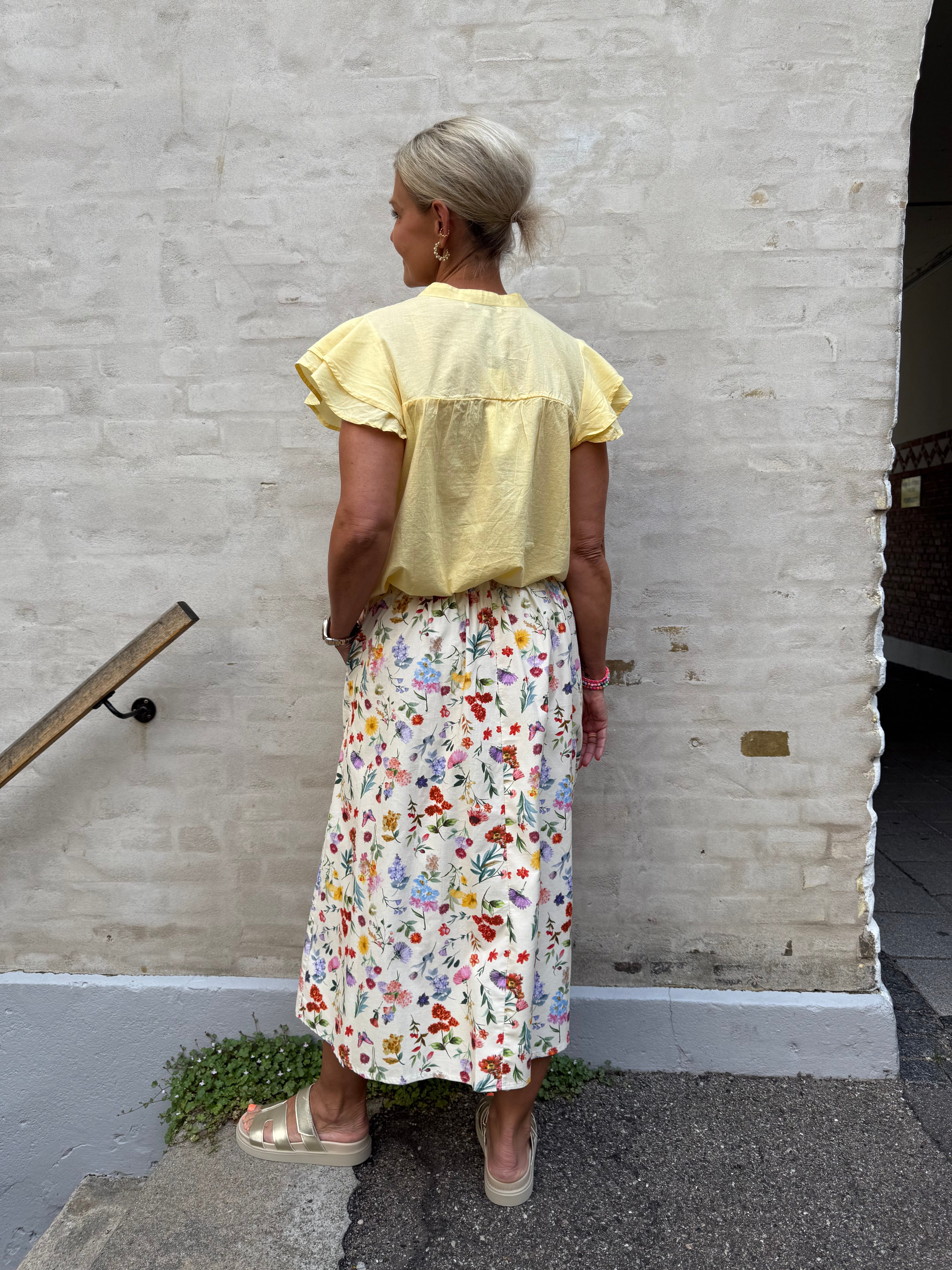 Christel Solid Top - Light Yellow