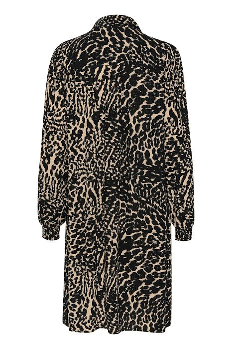 Ando Andrea short dress leopard