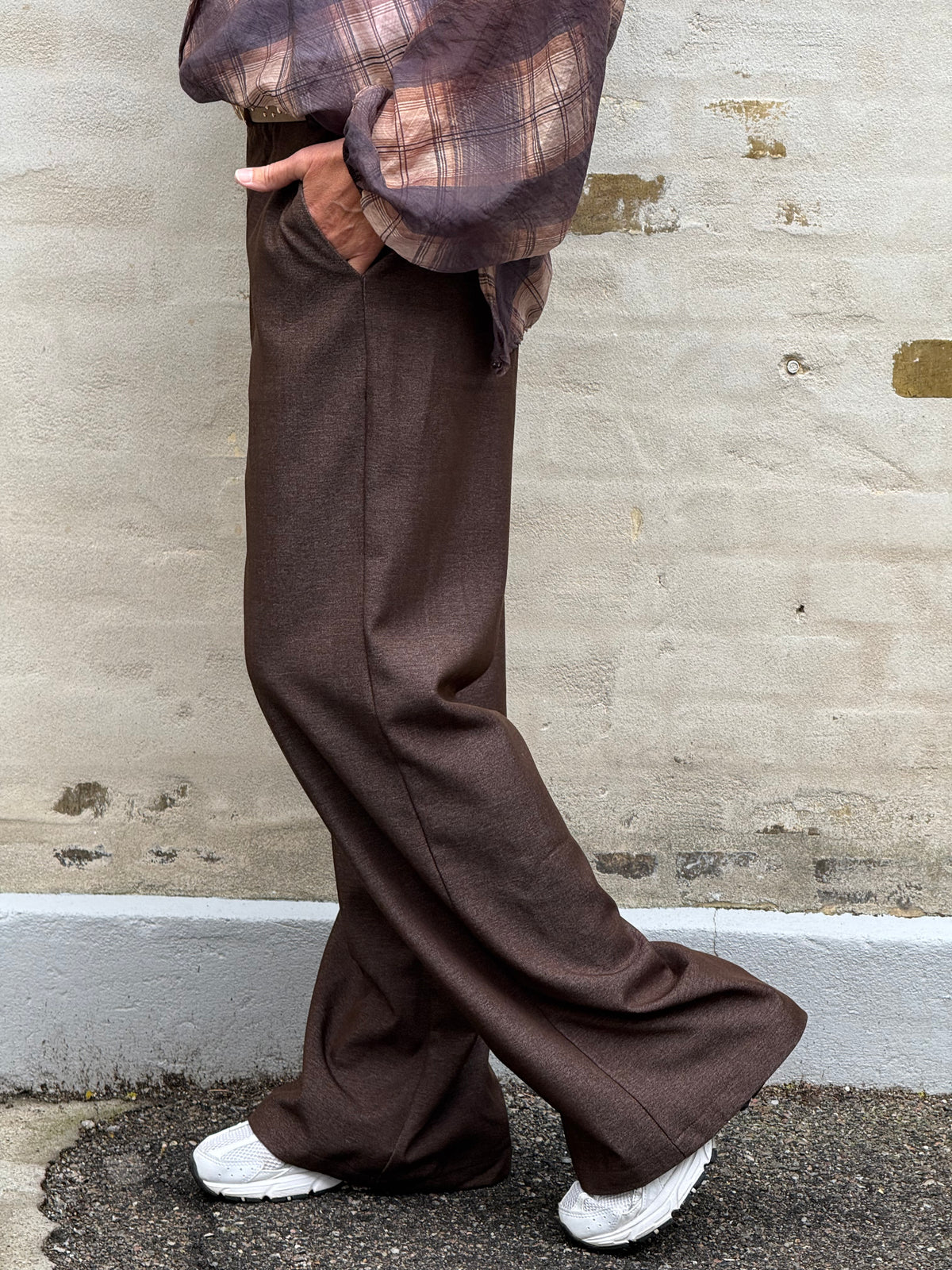 MOORE Box Pant - Coffee