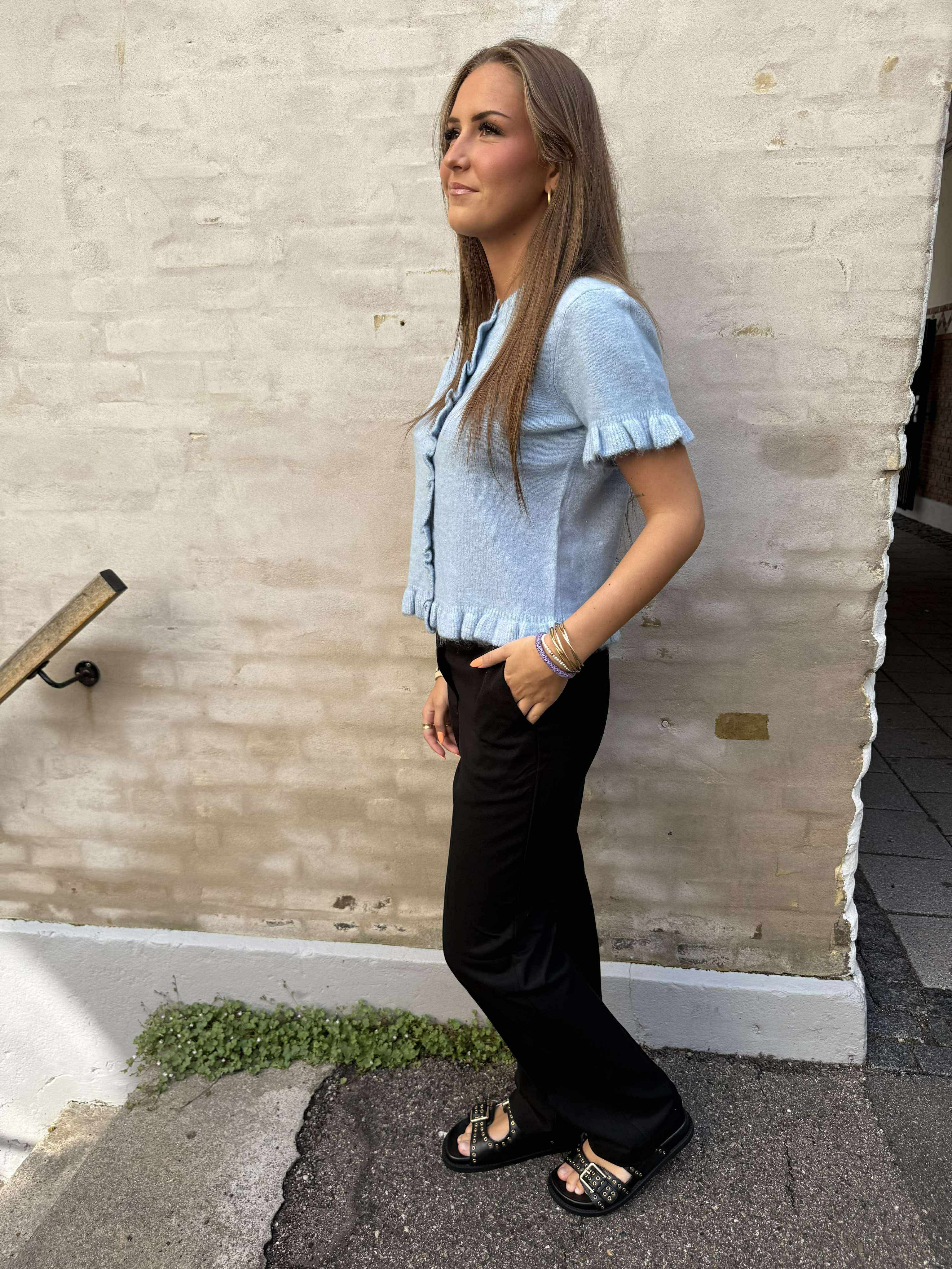 Lisa Straight Pant - Black