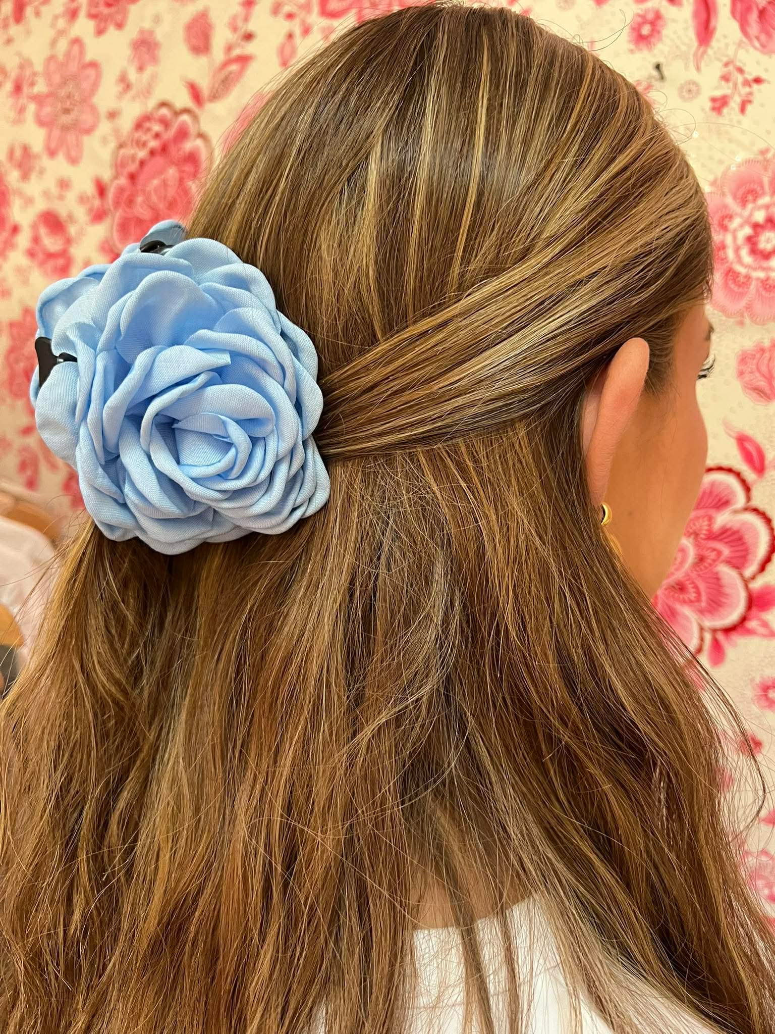 Hana Rose Hårklemme - blue