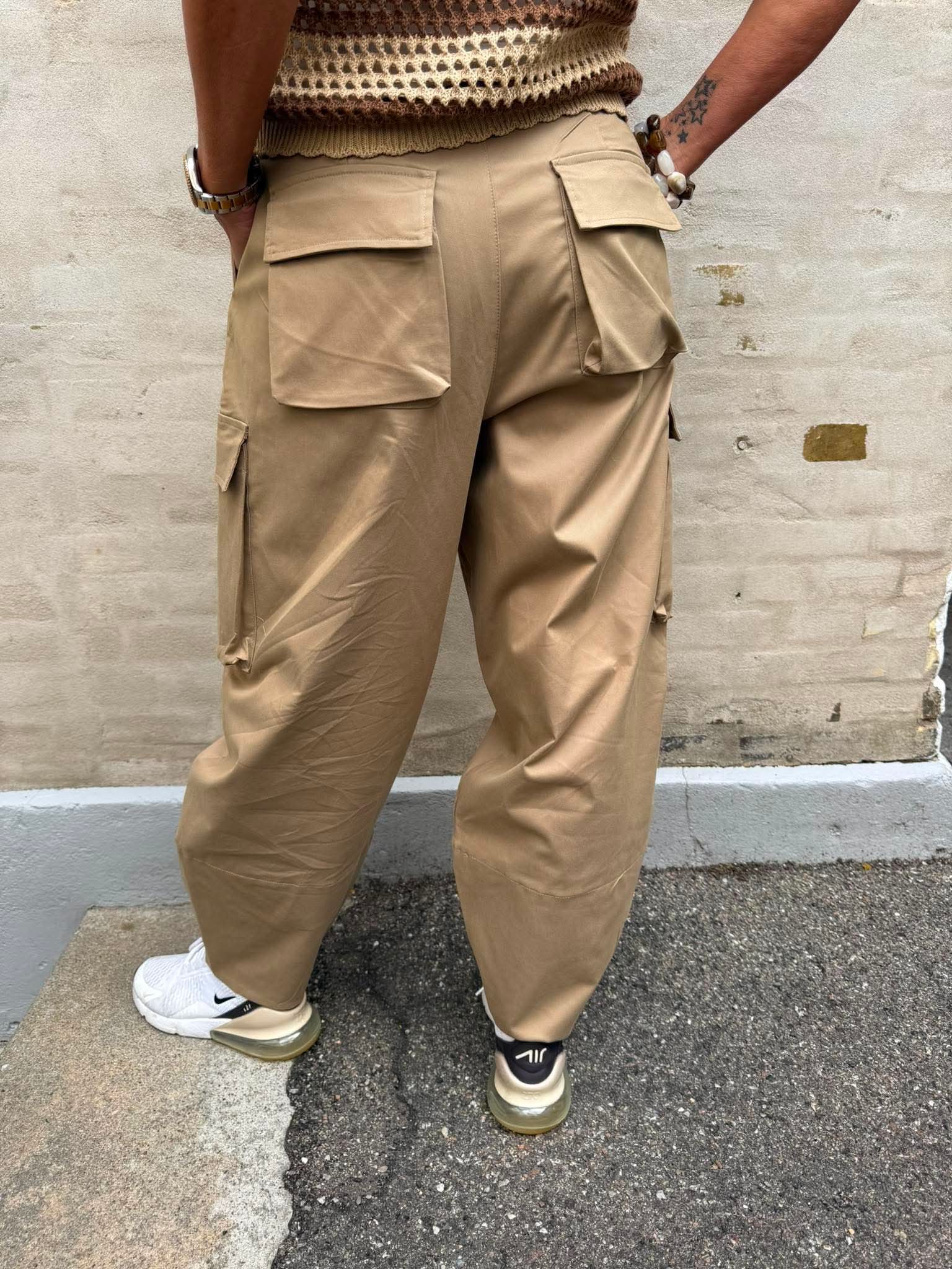 Leopanto Pants - Beige