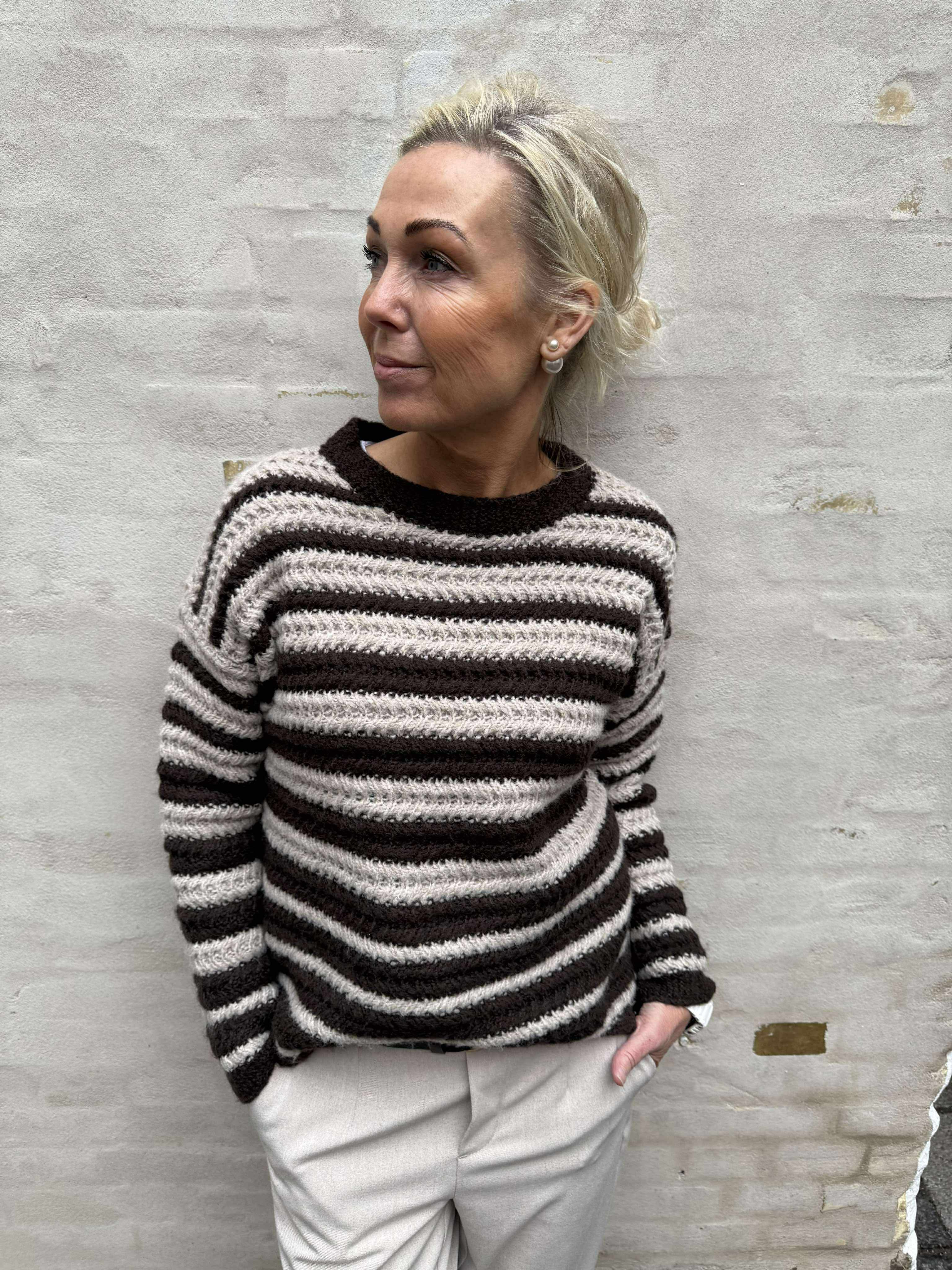 Victorine Knit - Moro/Beige