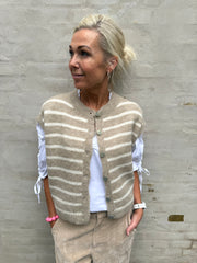 Striped Knit West Beige