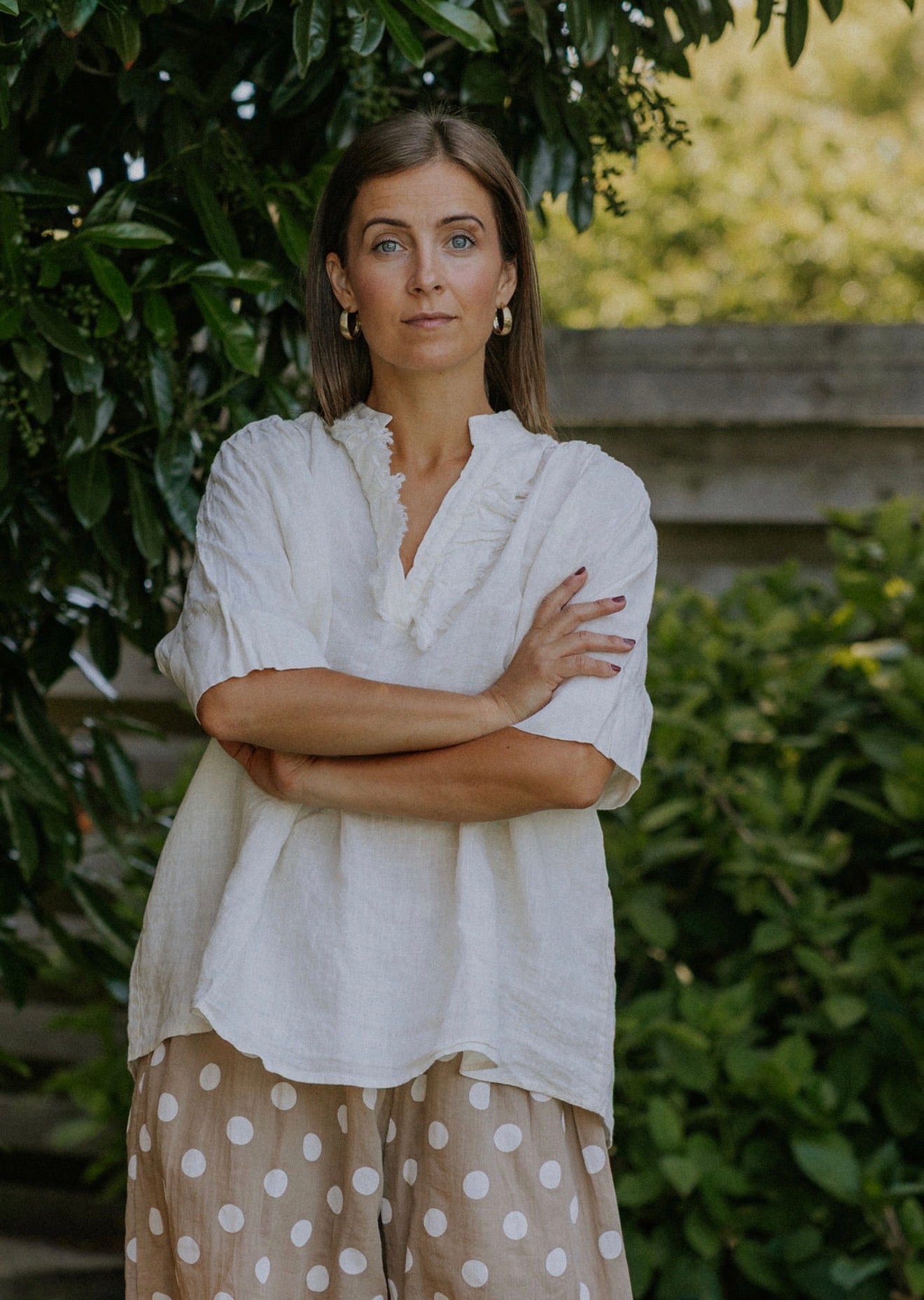Lino Blouse - Burro