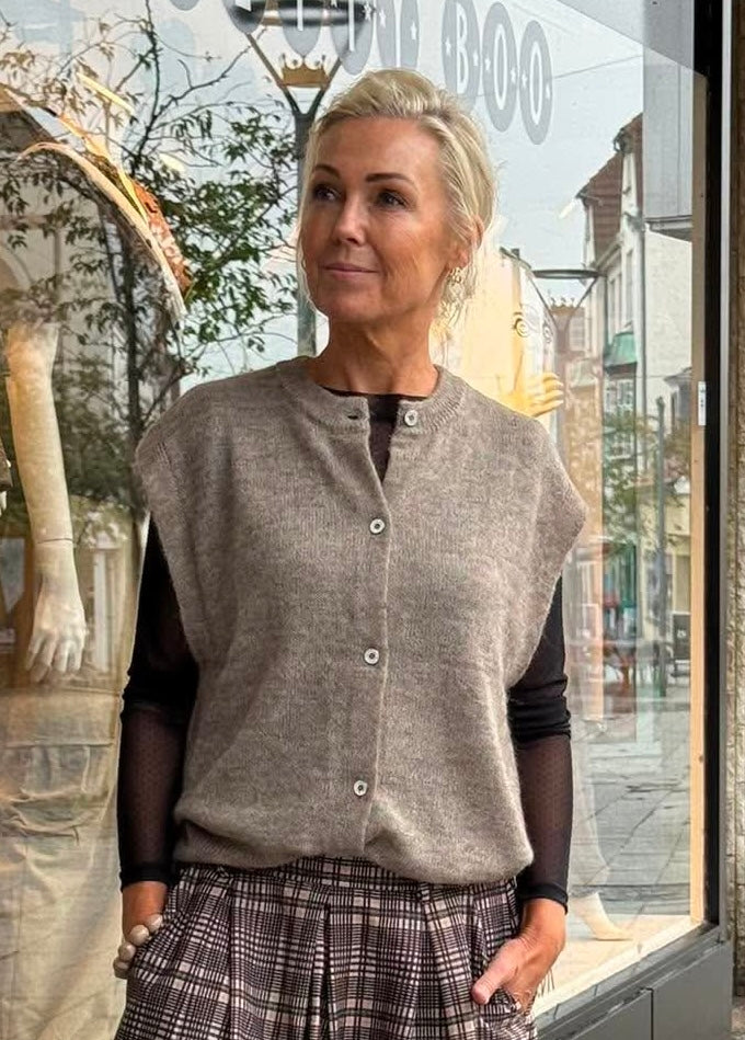 FQDIDO VEST - Desert Taupe Melange