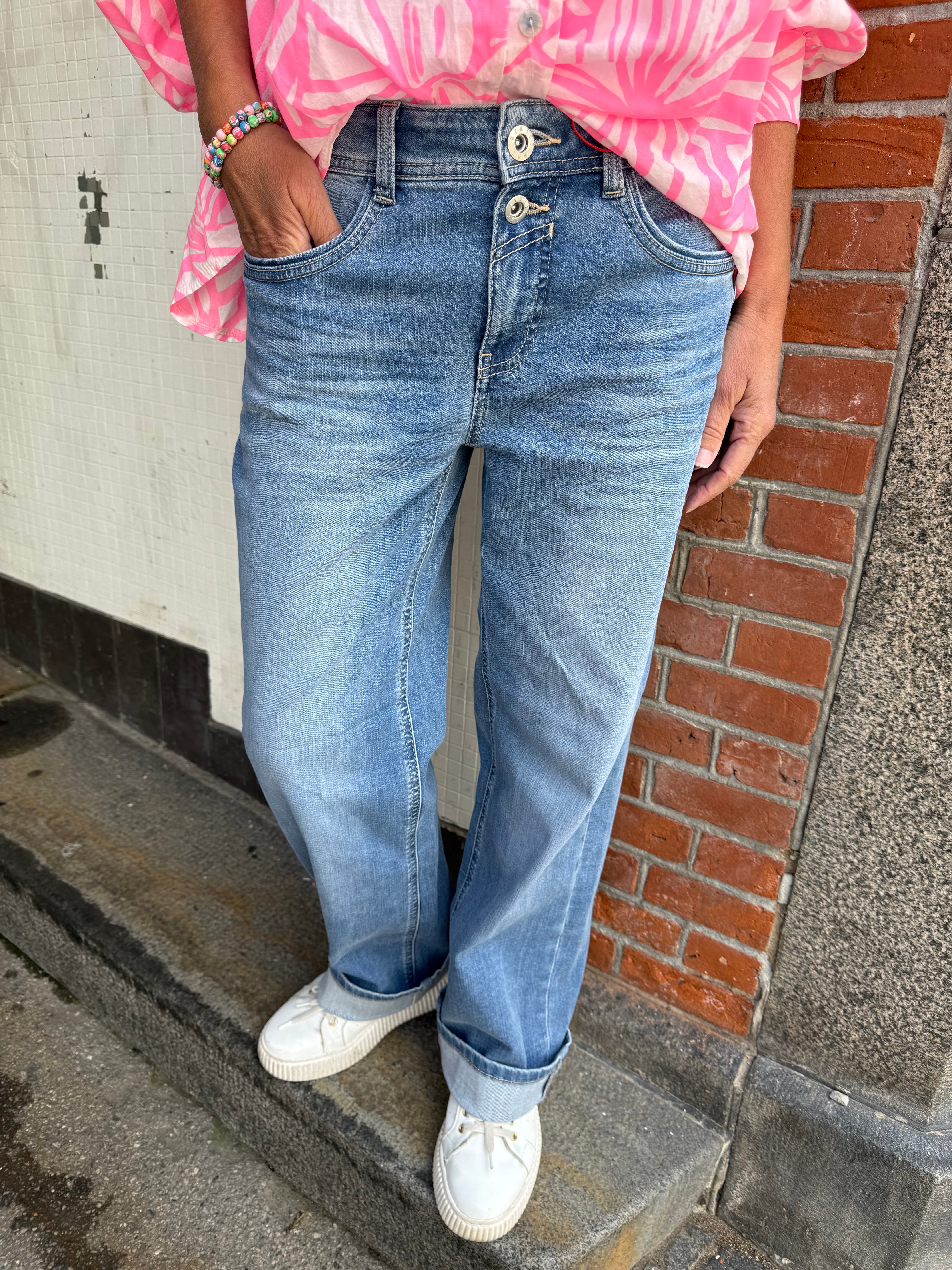 Denim Straight Leg - Blå