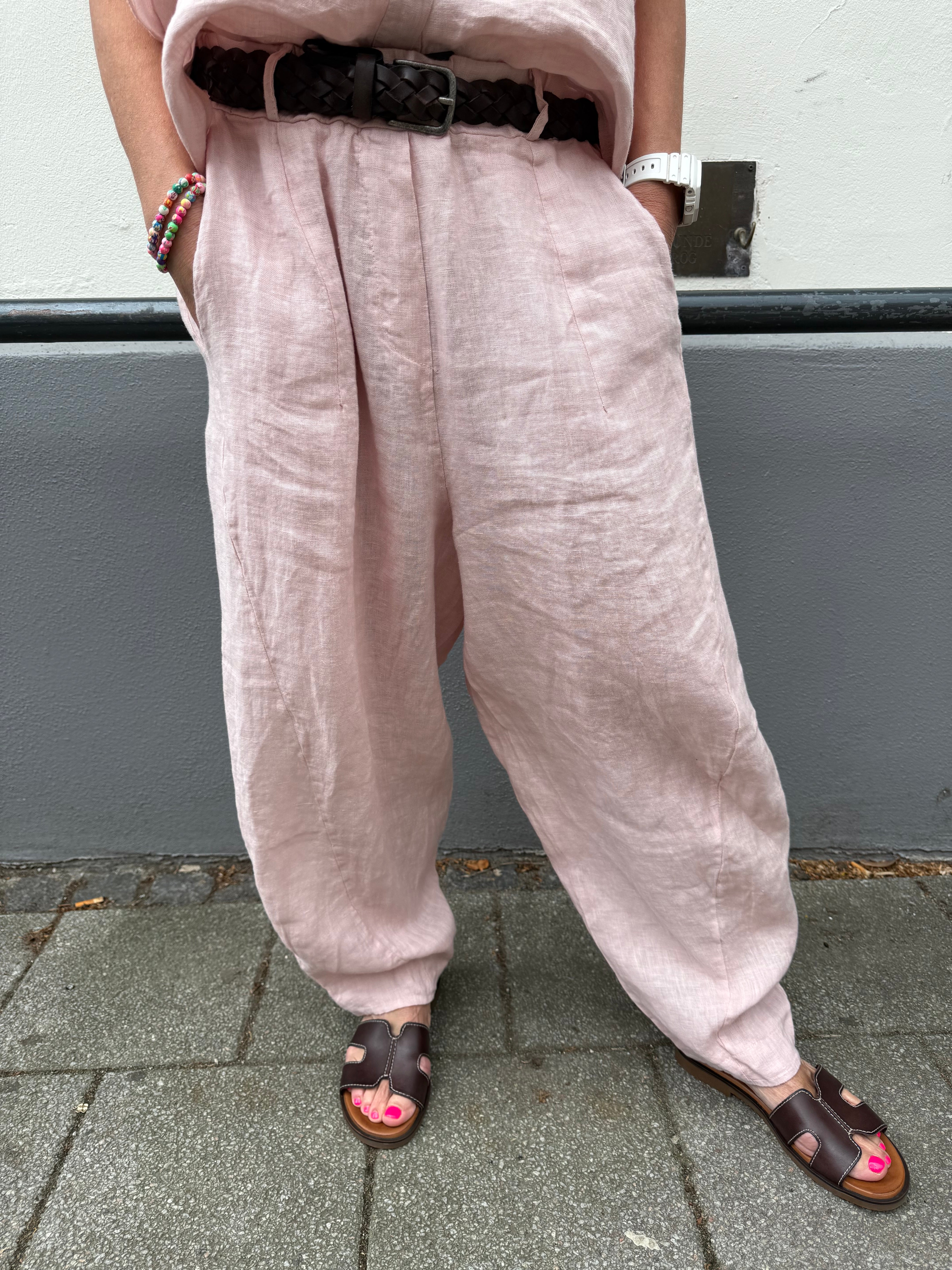 Evra Pants - Cipria