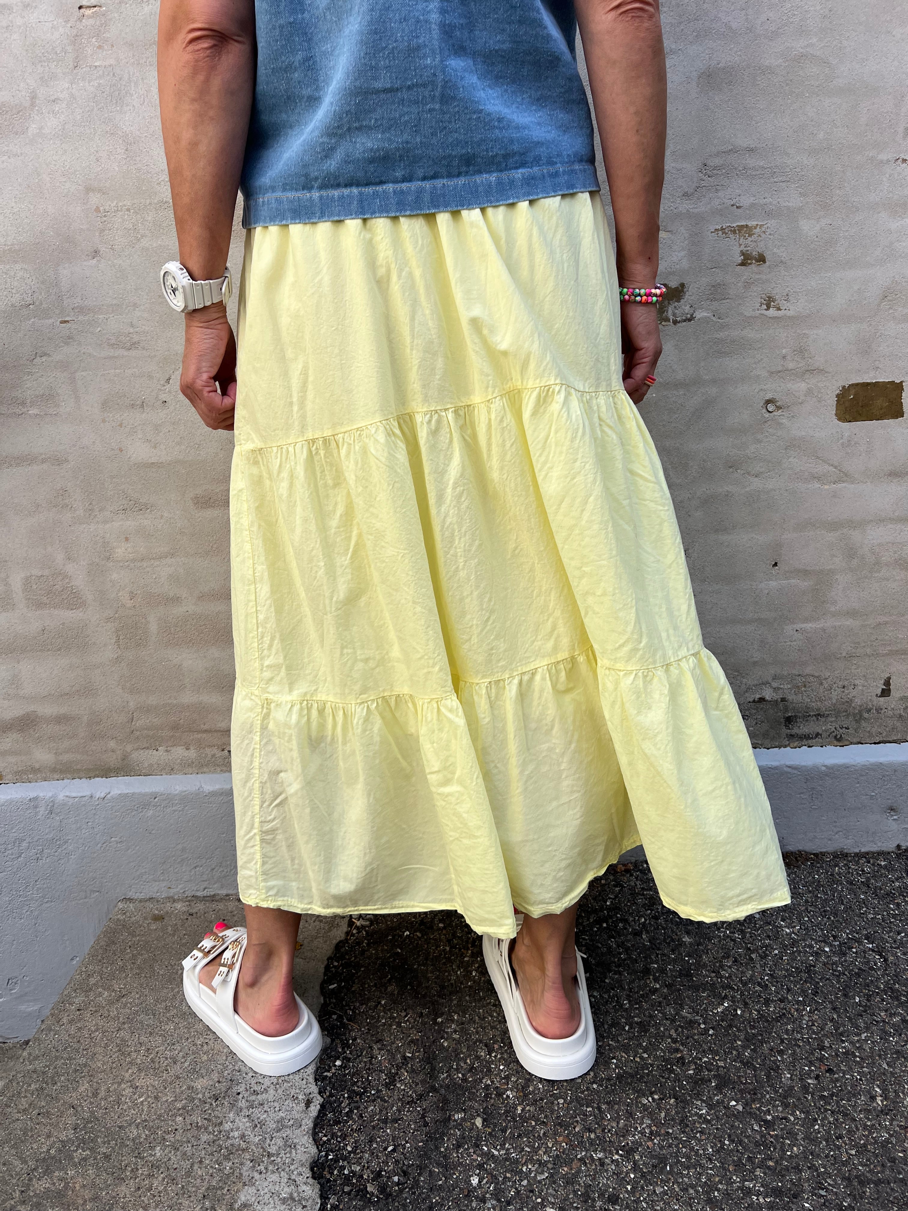 Summer Vibe Skirt - Yellow