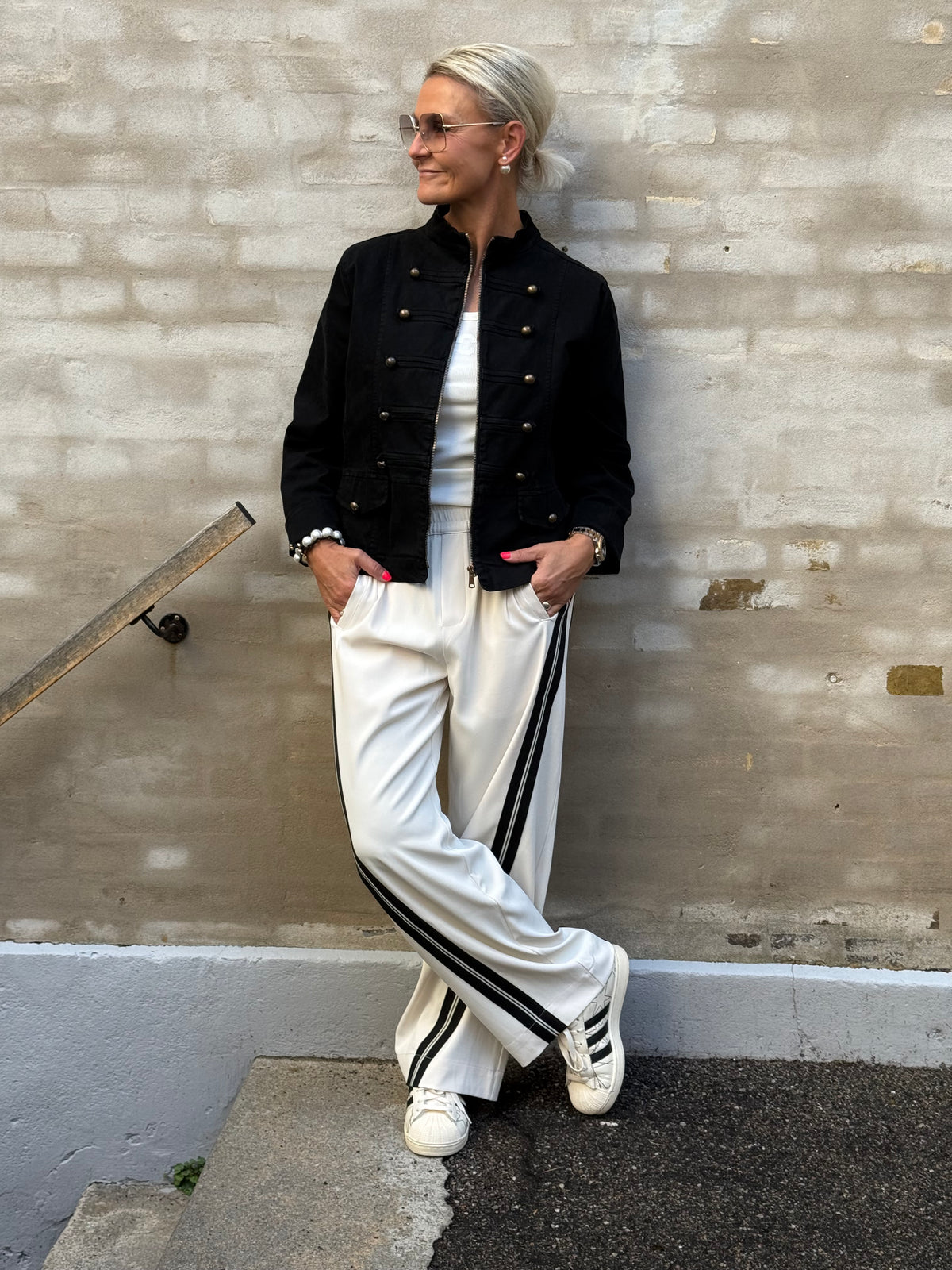 AliniCC Double Panel Pant - Bone
