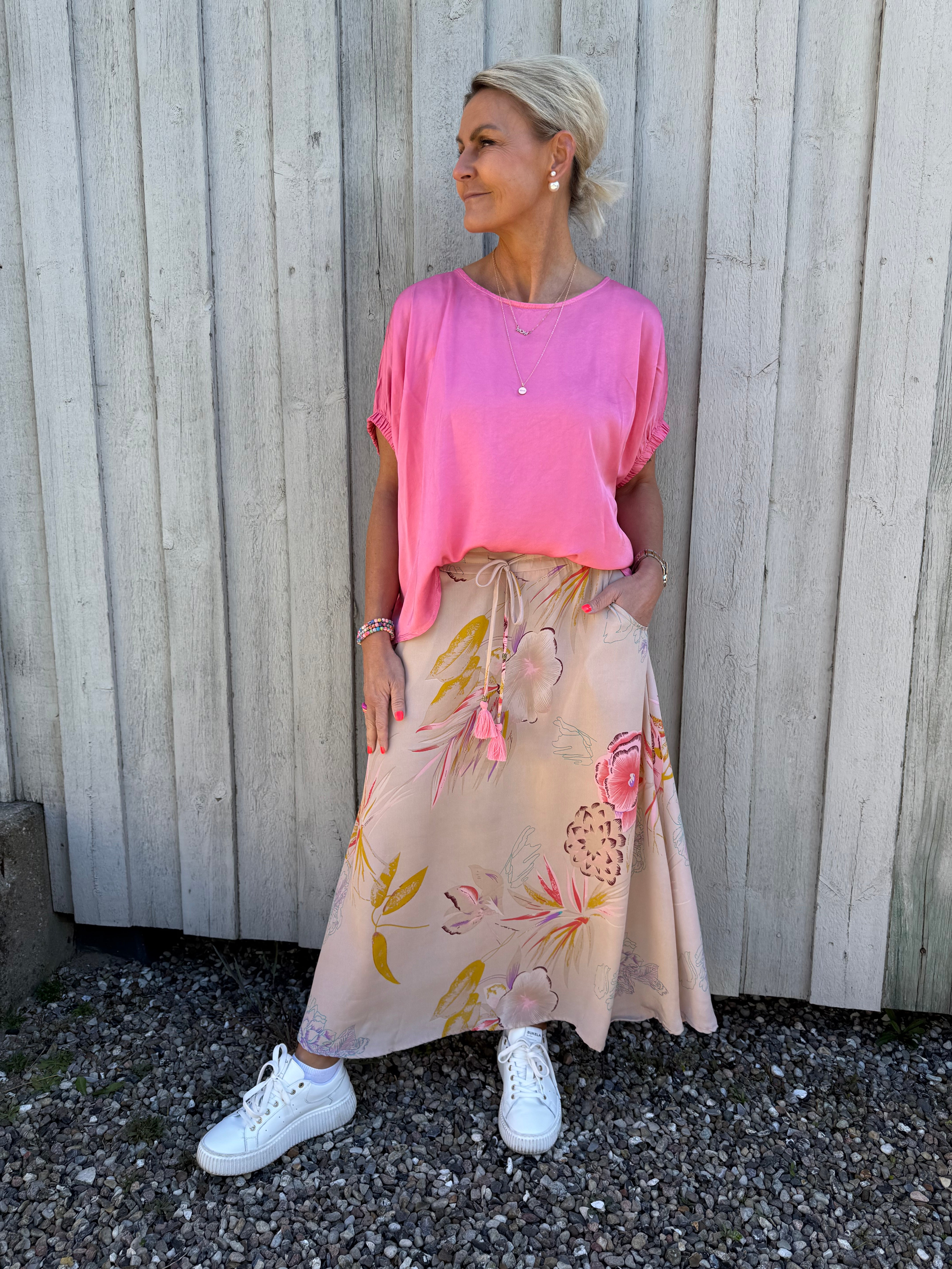 MABEL Blouse - Warm Pink