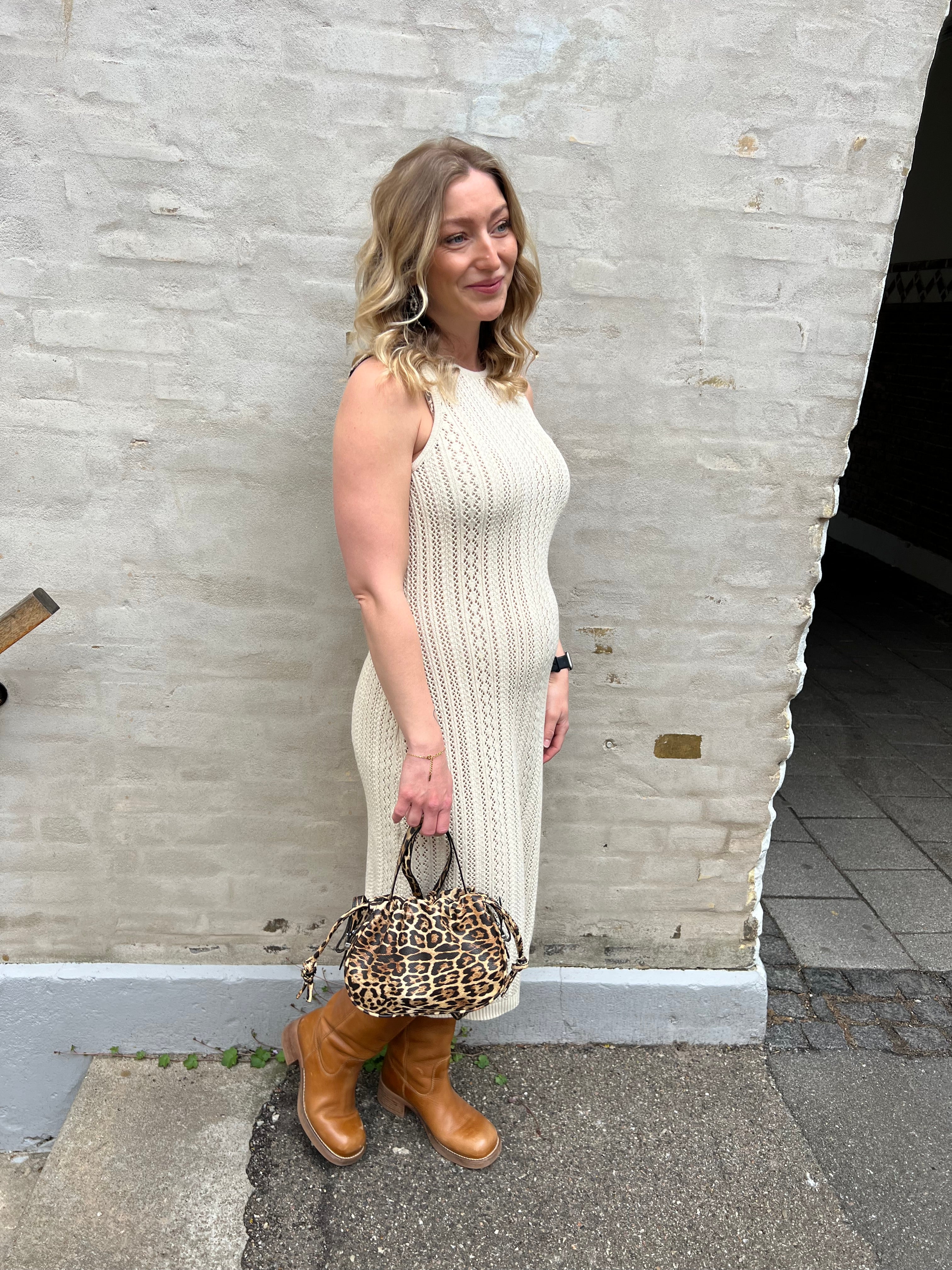 Nuka knit midi dress birch