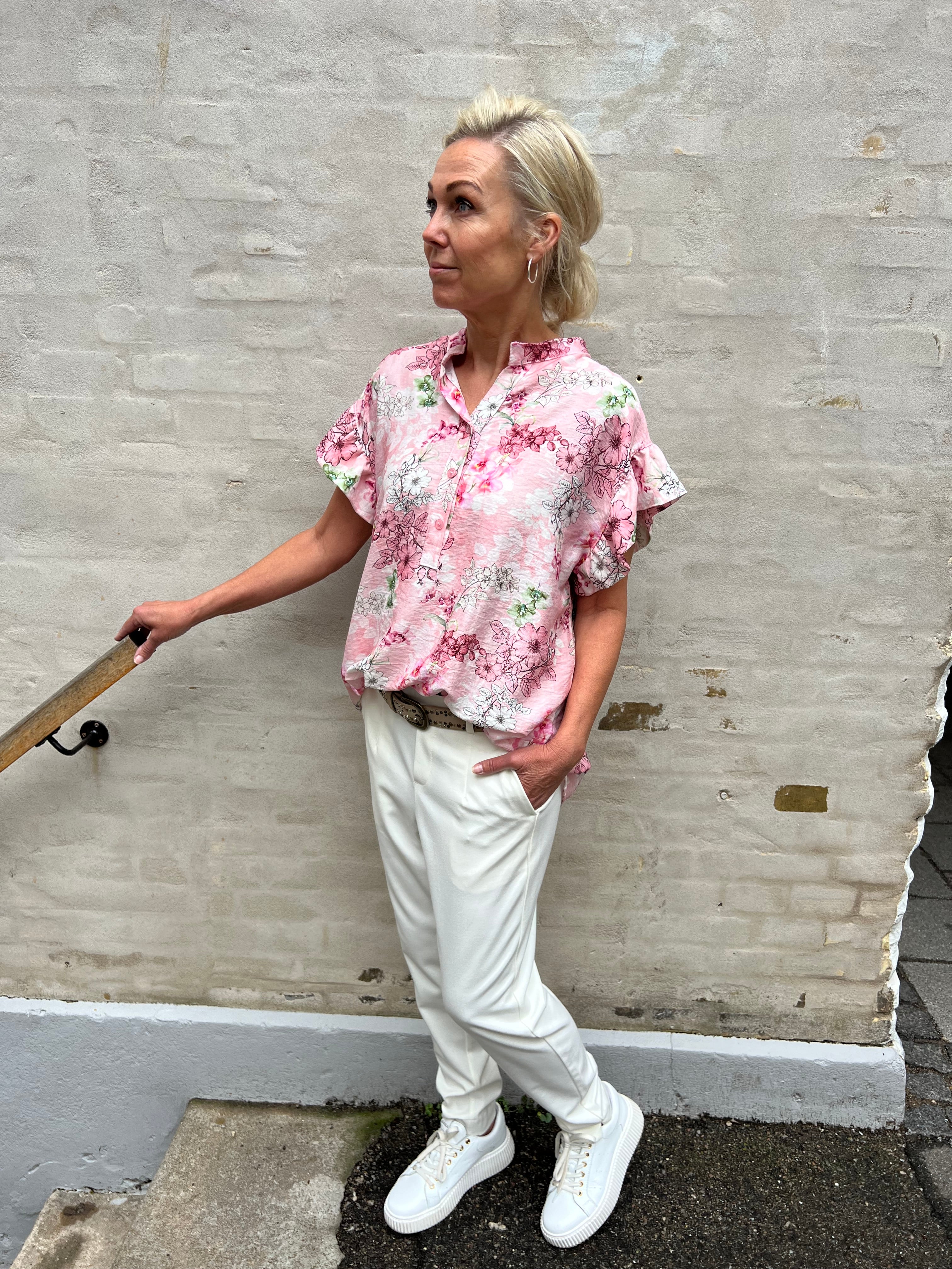 Lisa slim pant - Sandshell