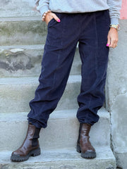 Karlie Barrel HW Corduroy - Indigo Night