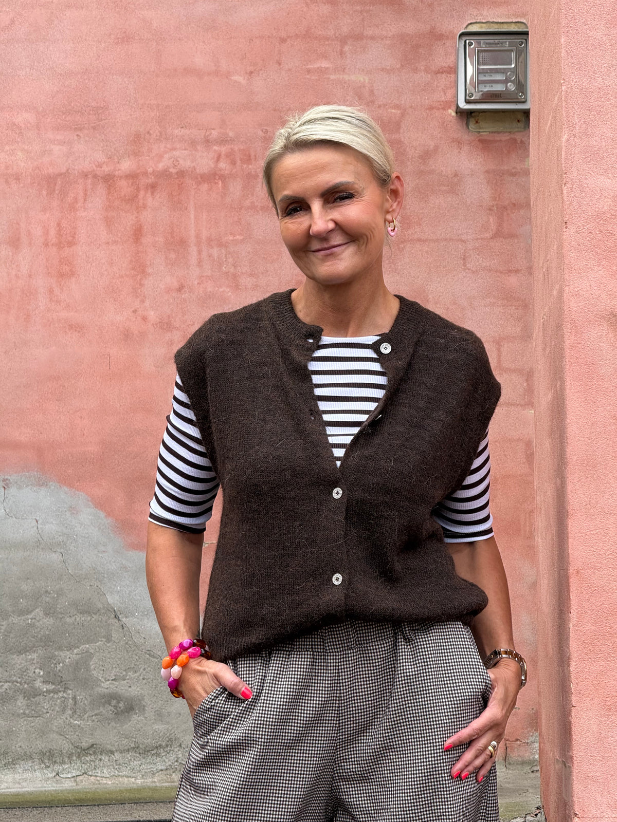 FQDIDO VEST - Mole Melange
