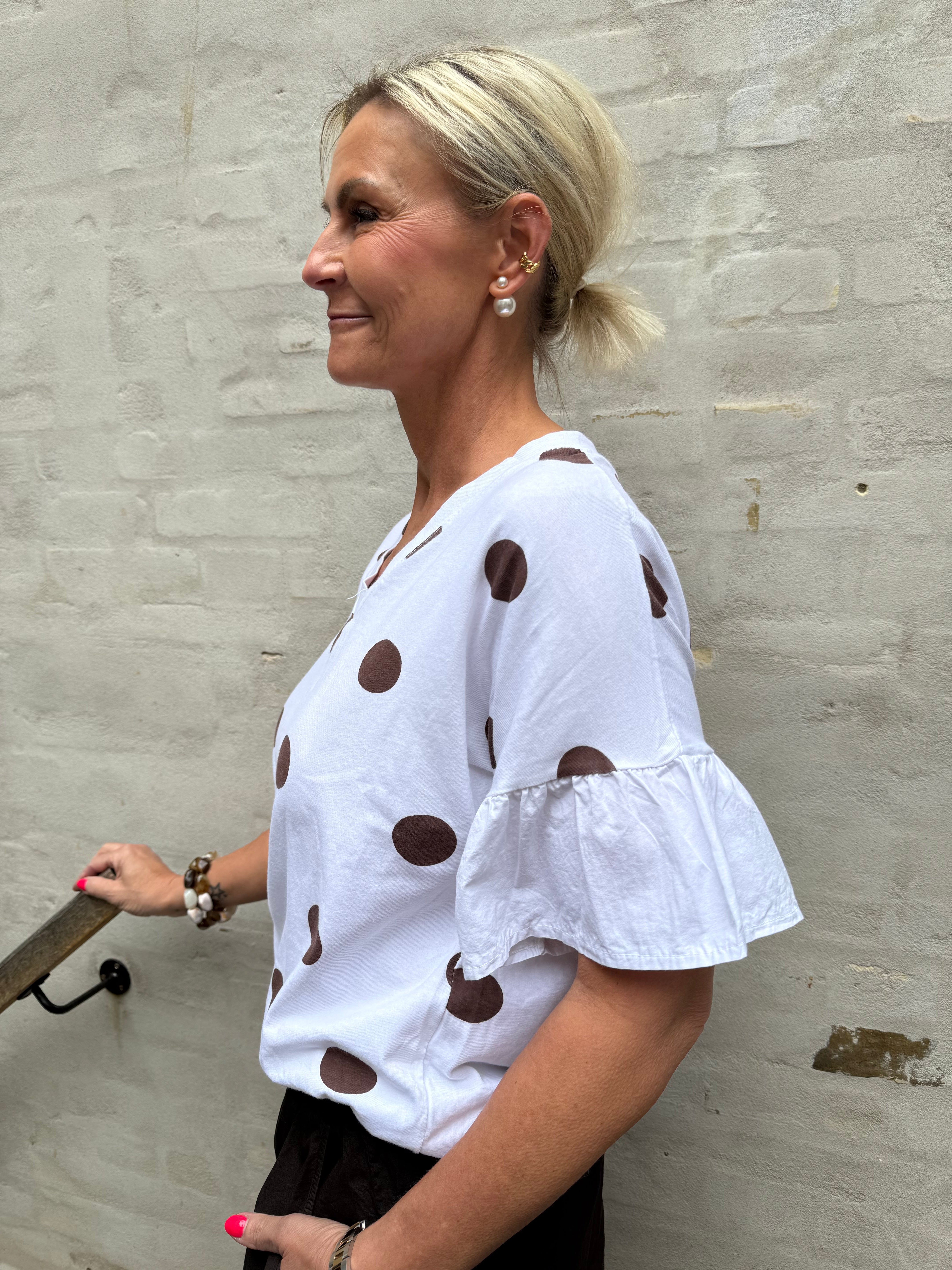 Dot Tee - White